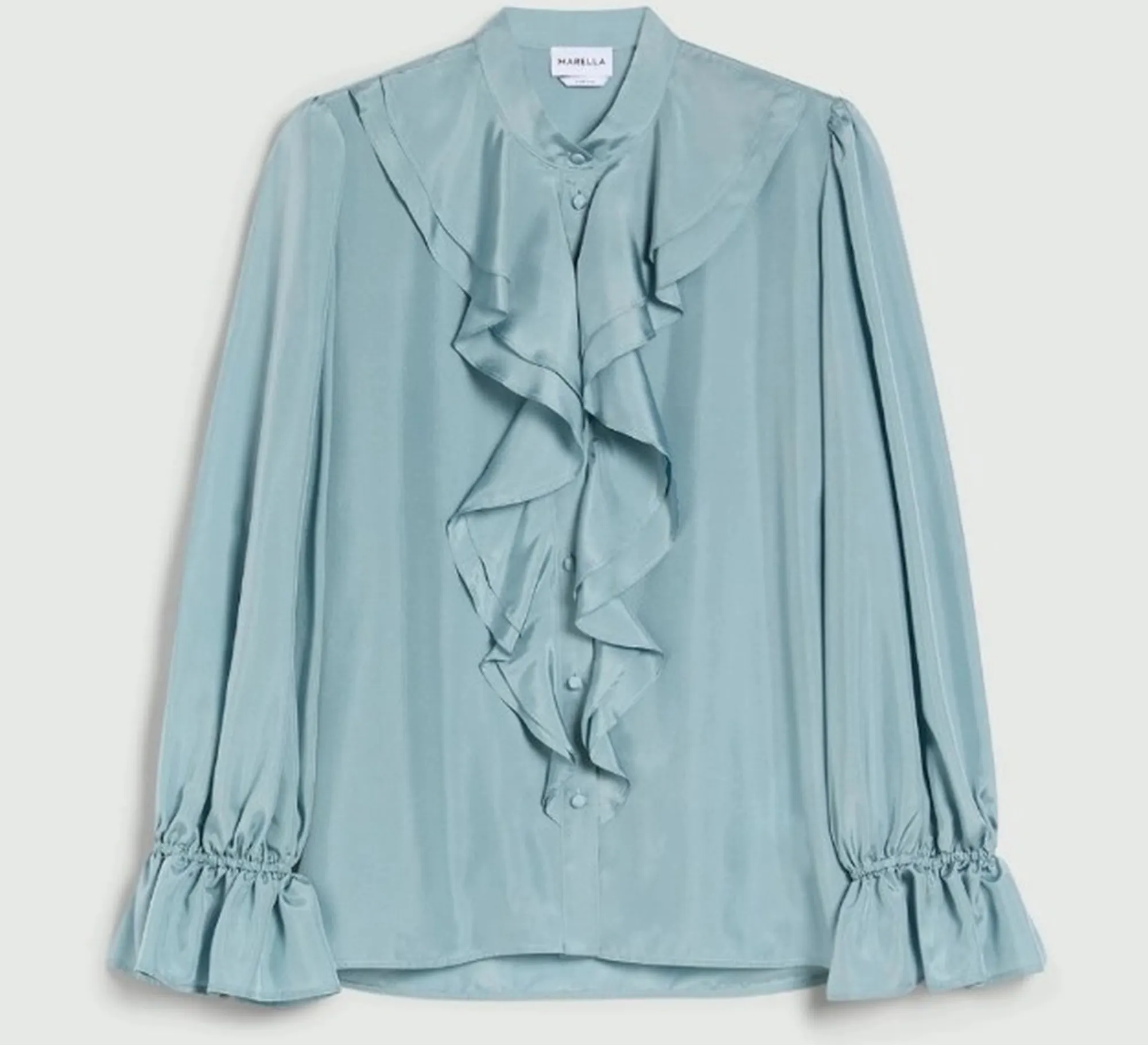 Marella Camicia Mllcaldaia Verde Acqua 2623116151 190902
