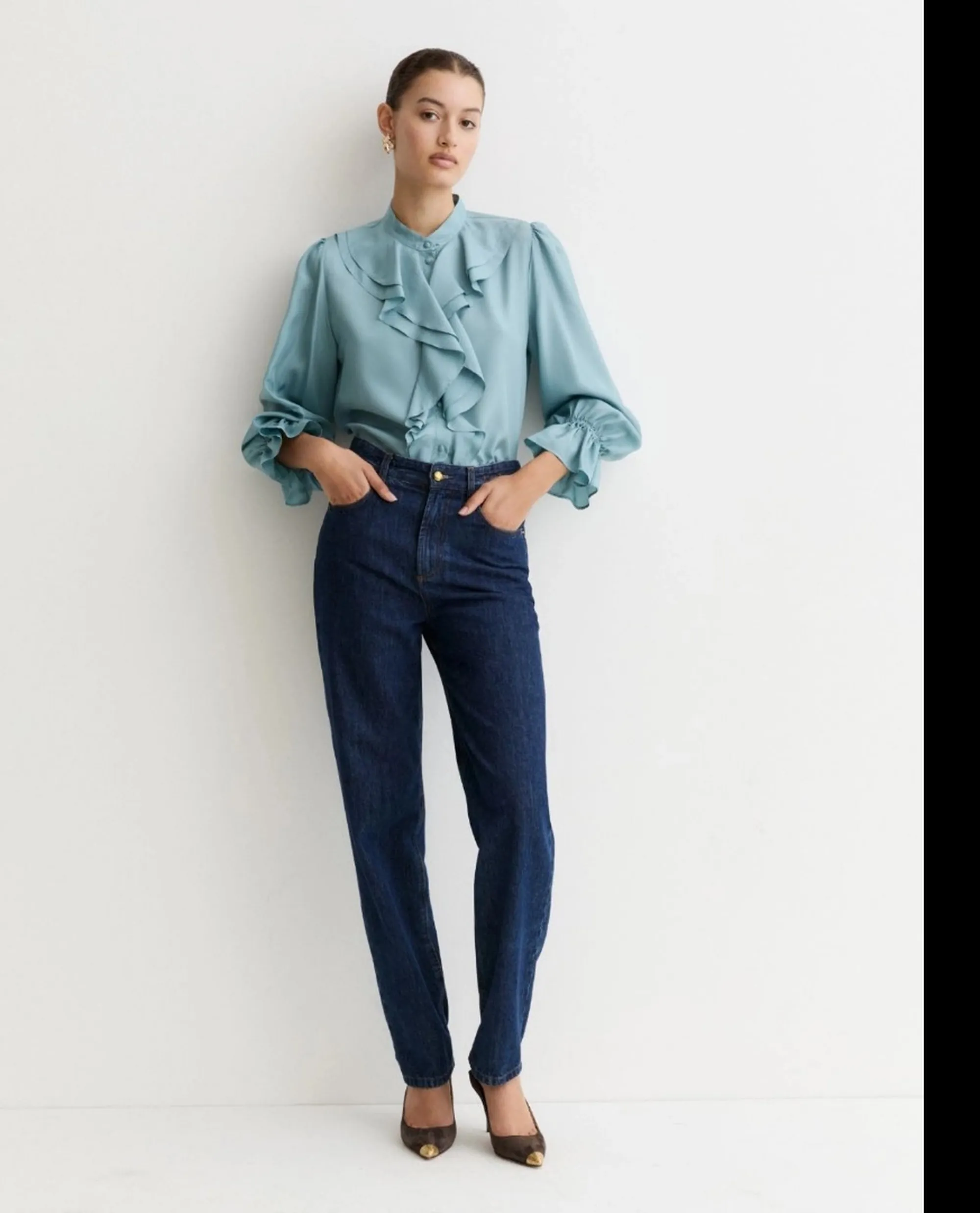Marella Camicia Mllcaldaia Verde Acqua 2623116151 190903