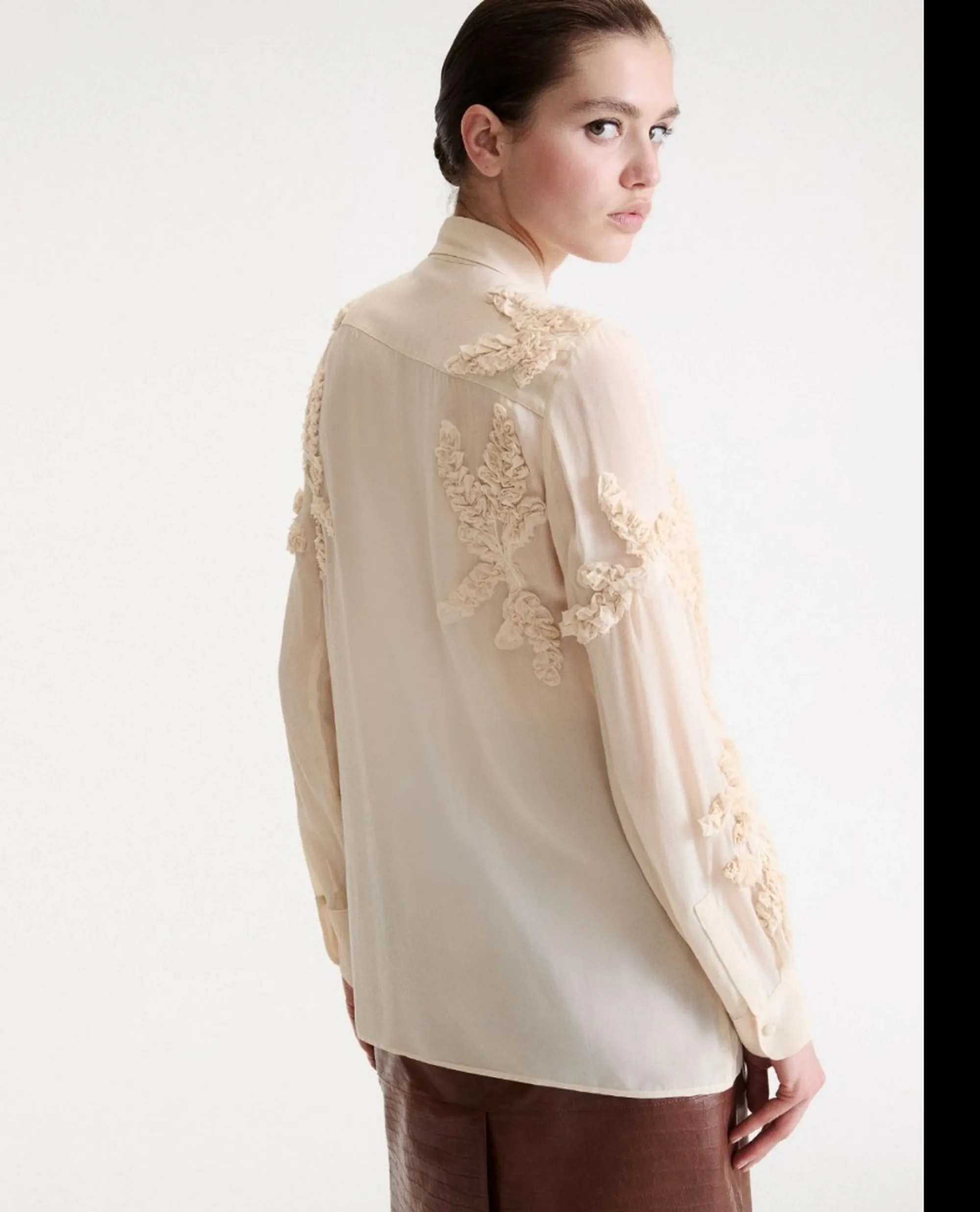 Marella Camicia Mllmambo Panna 2623116102 198128
