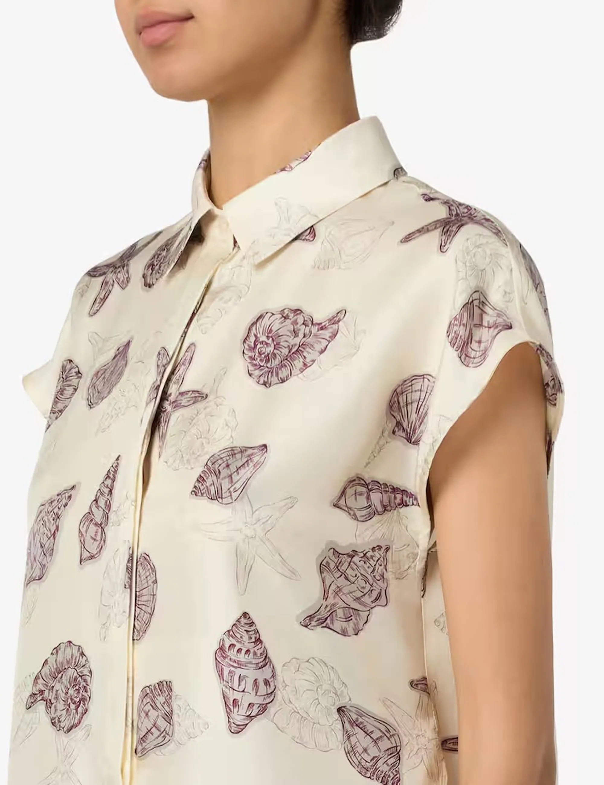 Marella Camicia Mllrecente Bianco Lana 2613111102 183061