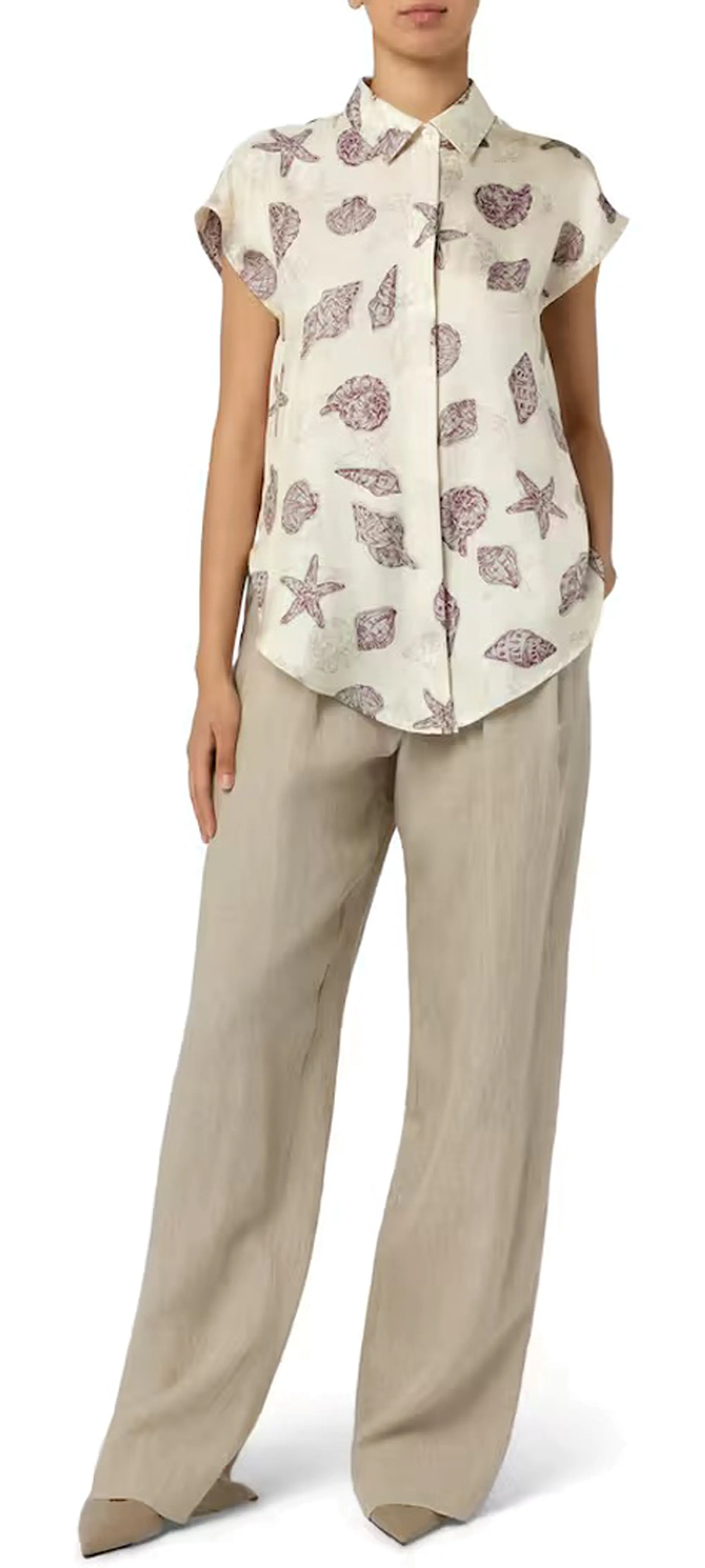 Marella B'Mllrecente  Shirt ' Wool White 2613111102 183084