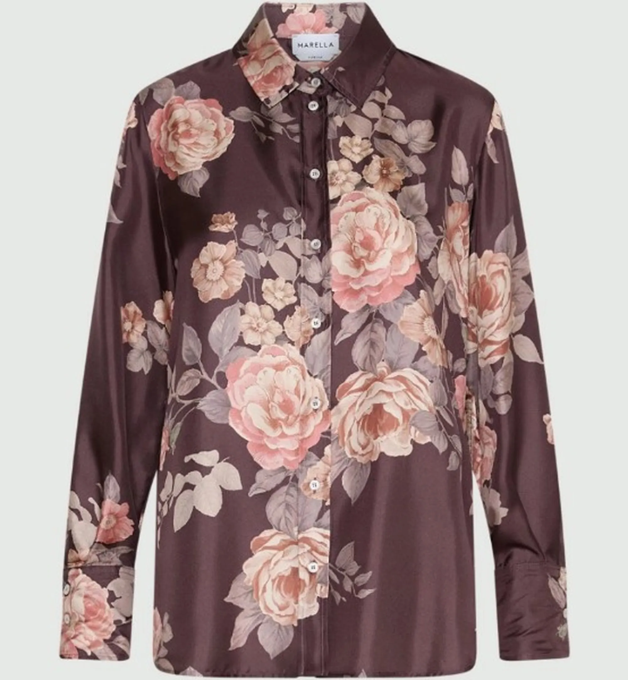 Marella B'Mllsalve Shirt ' Bordeaux 2613111141 172718