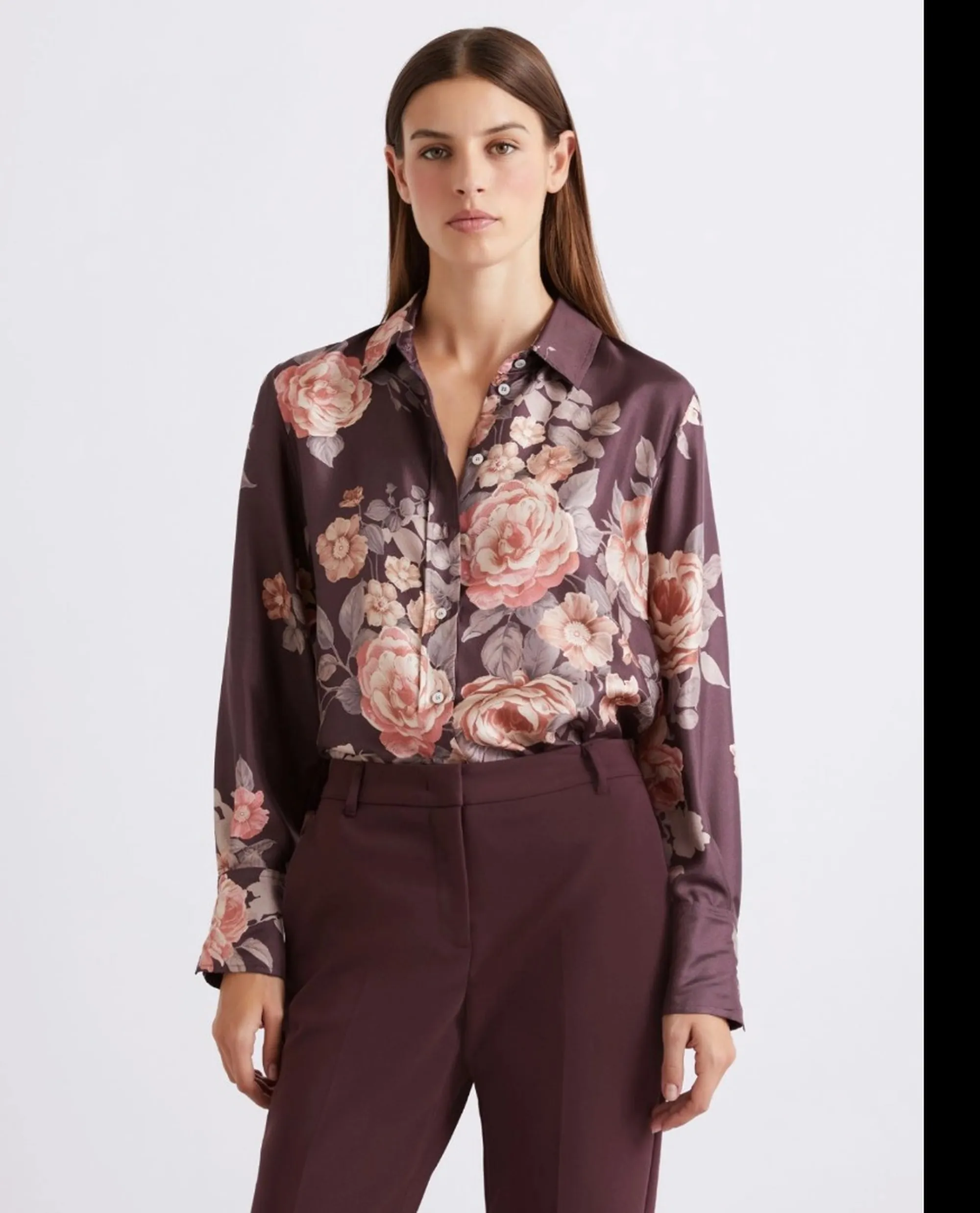 Marella B'Mllsalve Shirt ' Bordeaux 2613111141 172721