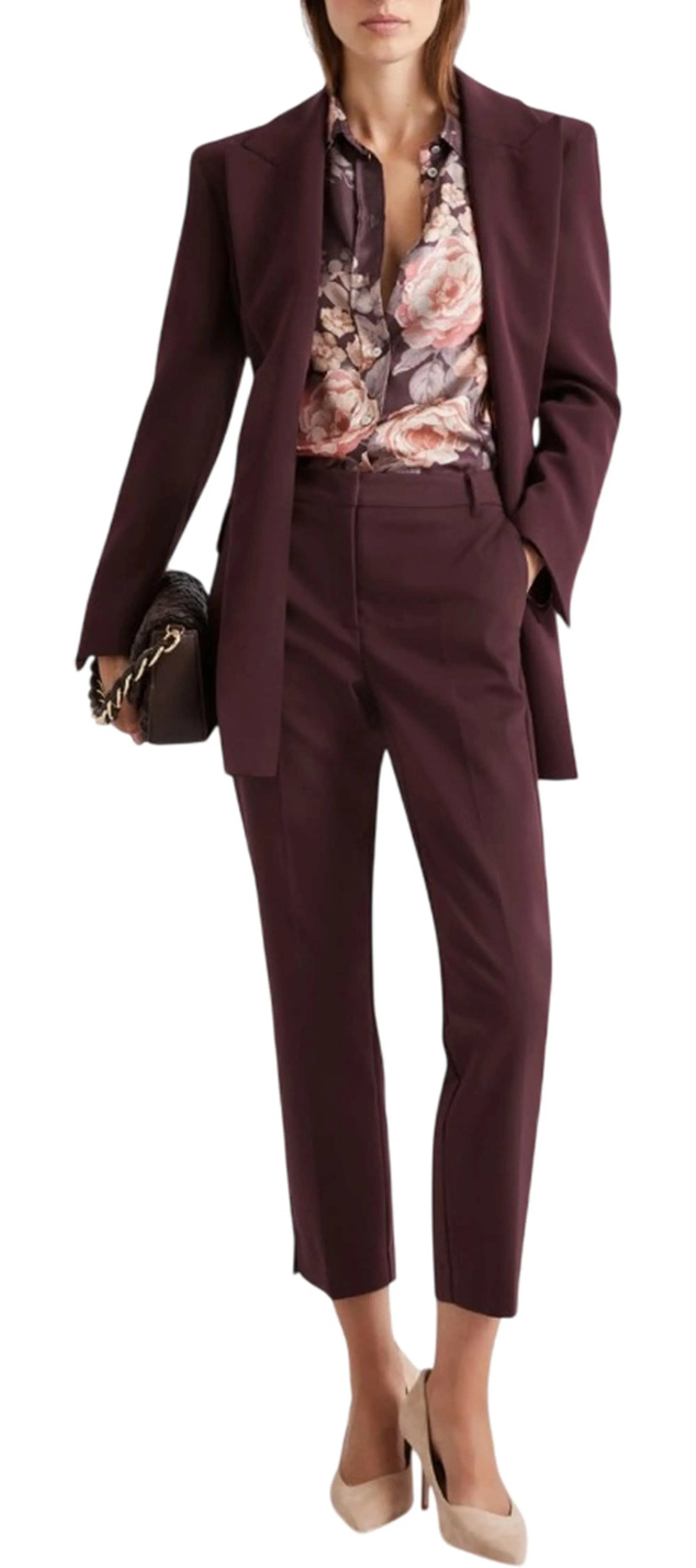 Marella B'Mllsalve Shirt ' Bordeaux 2613111141 177429