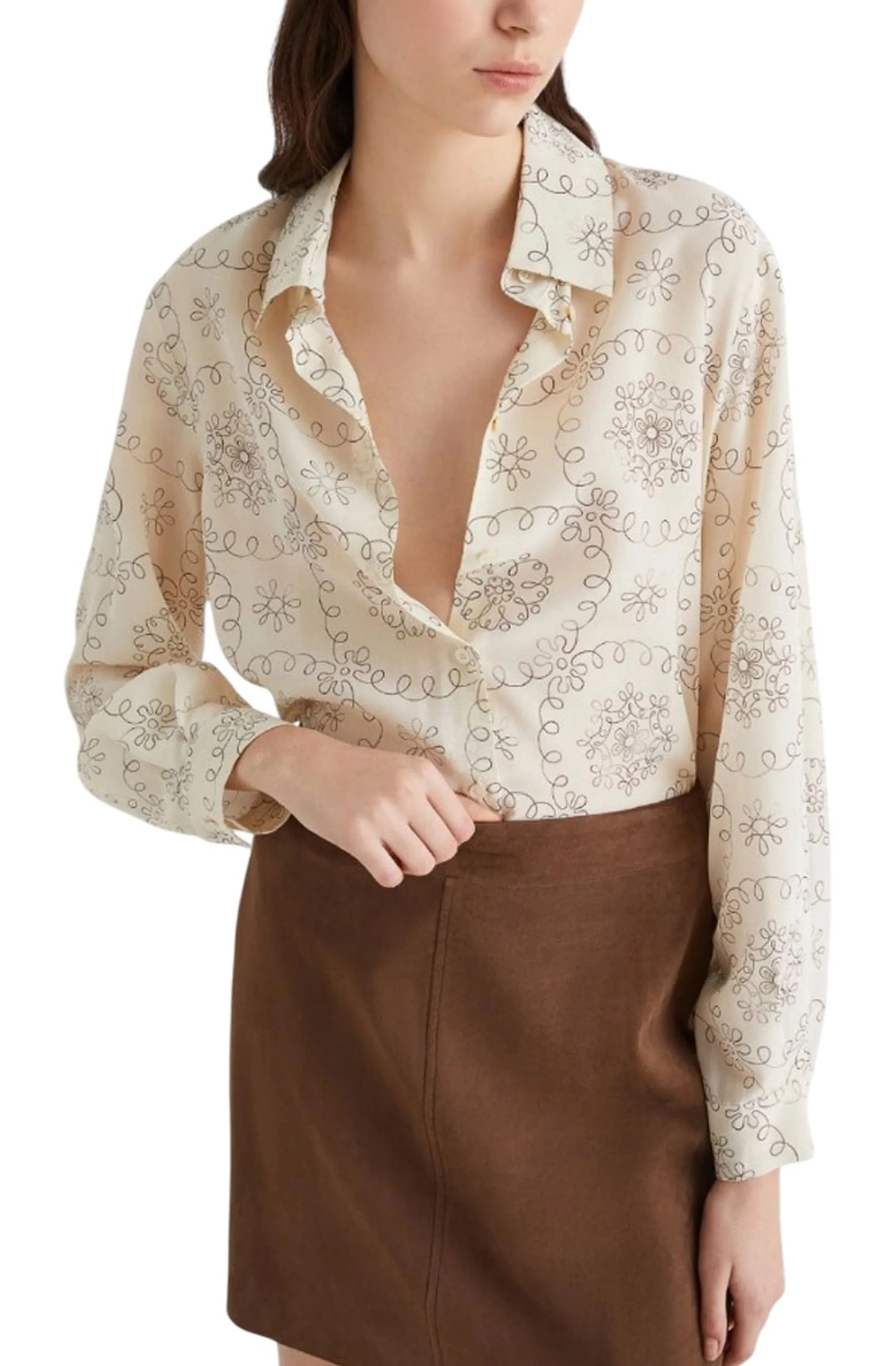 Marella B'Tundra Shirt ' Wool White 2523116161 164613