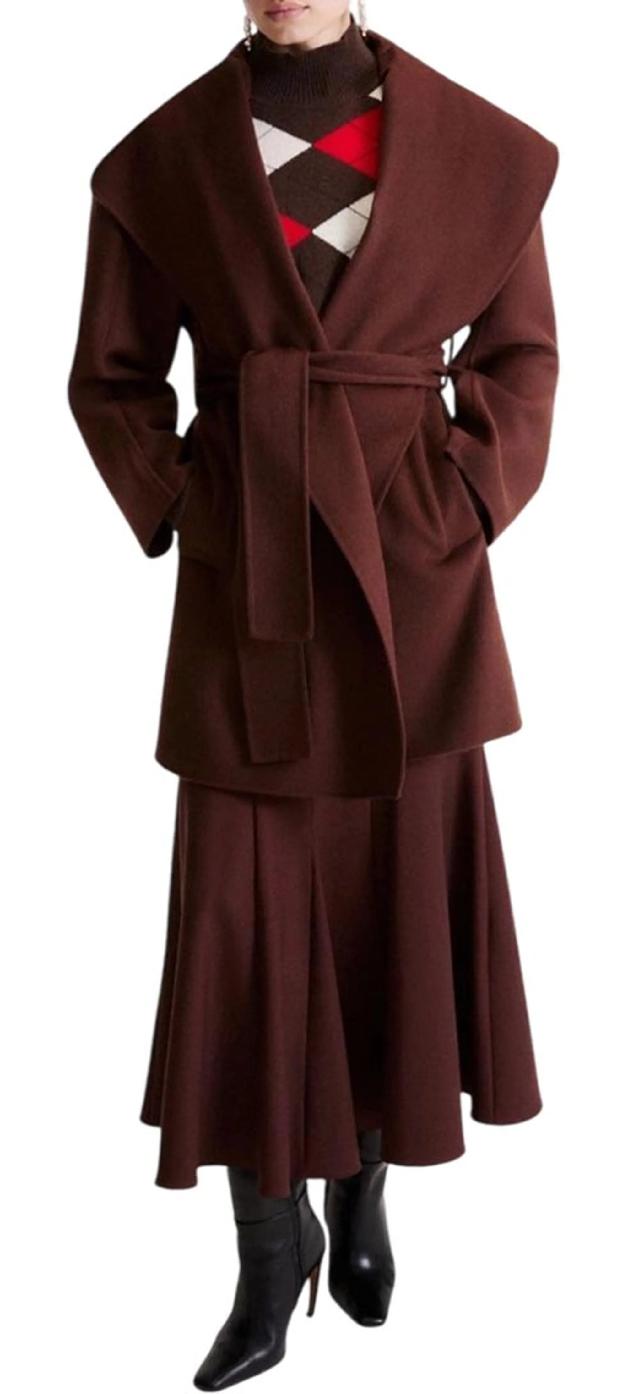 Marella B'Mlllanda Coat ' Brown 2623016122 199104