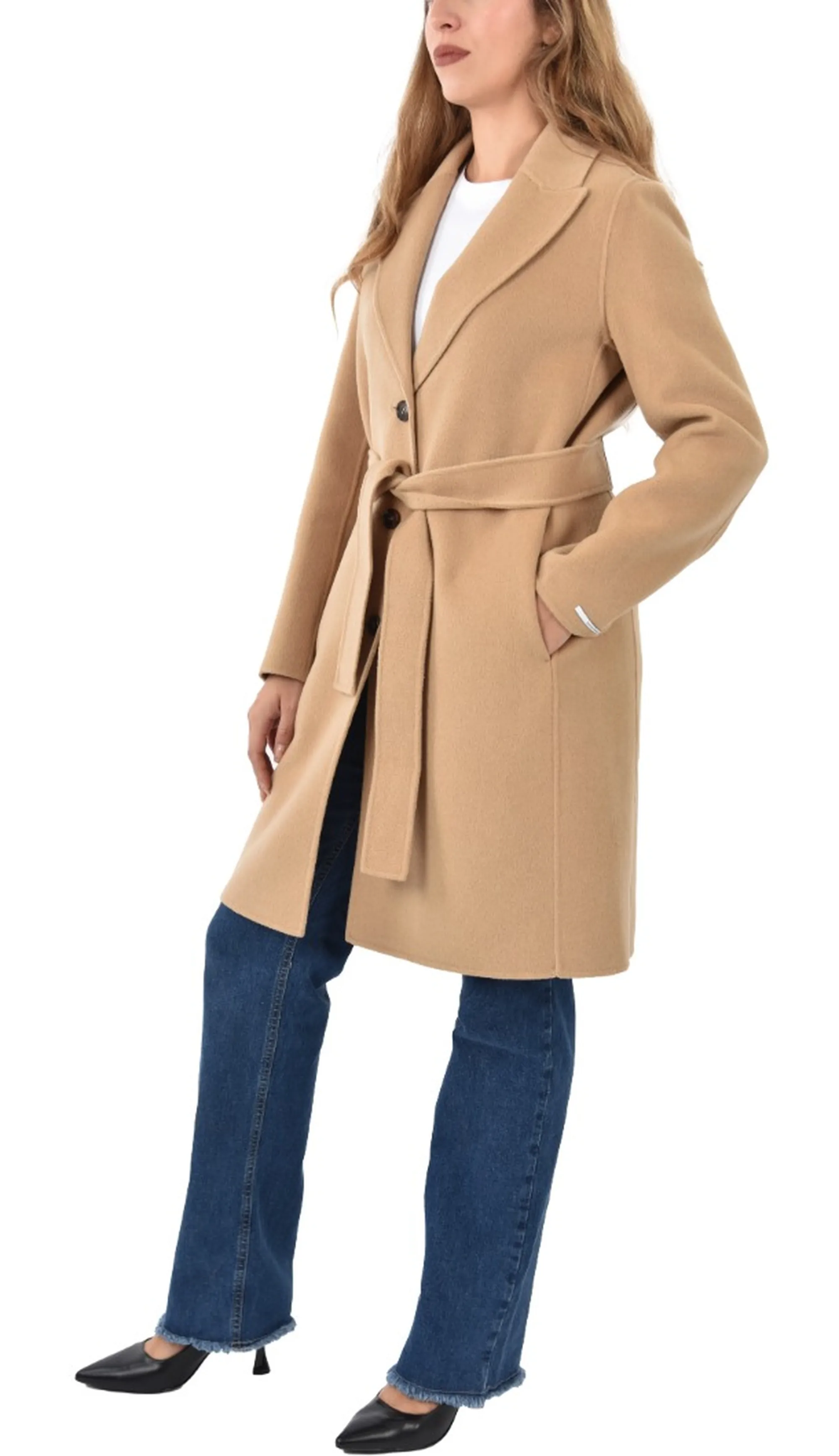 Marella B'Polka Coat ' Camel 2523016091 168166