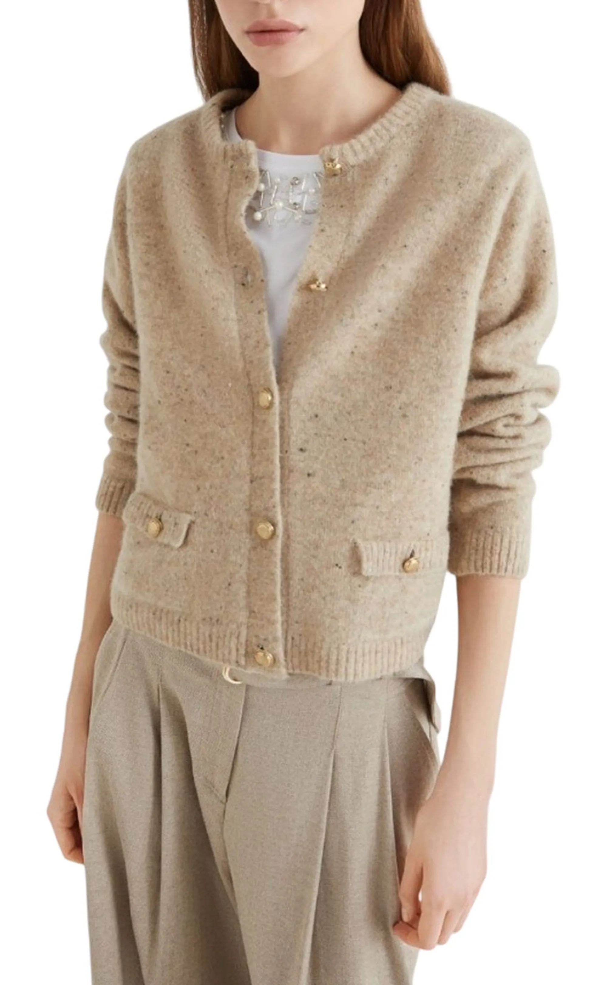 Marella B'Cardigan Davina ' Camel 2523346132 164774