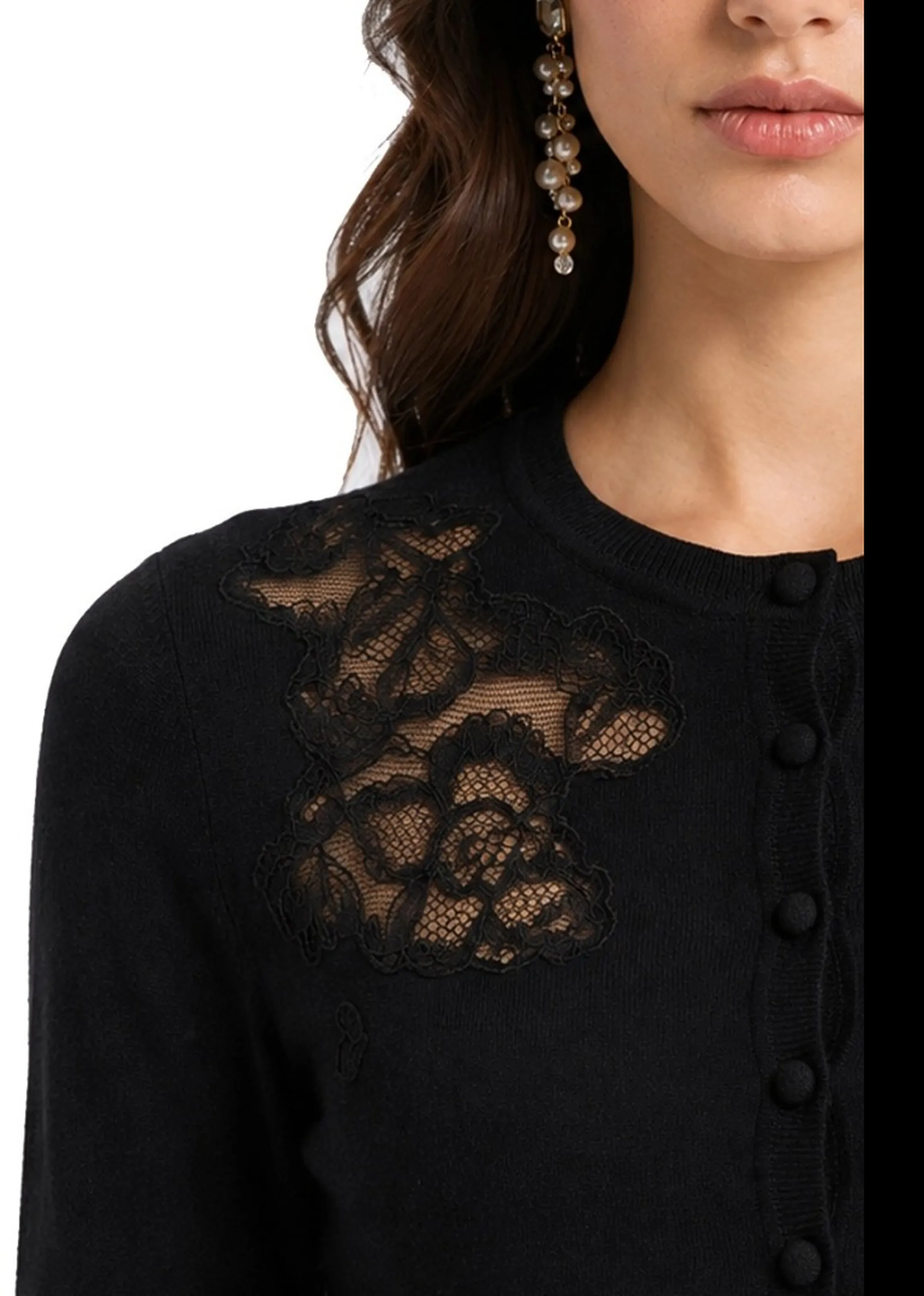 Marella Cardigan Mllcarioca Nero 2623346052 198402
