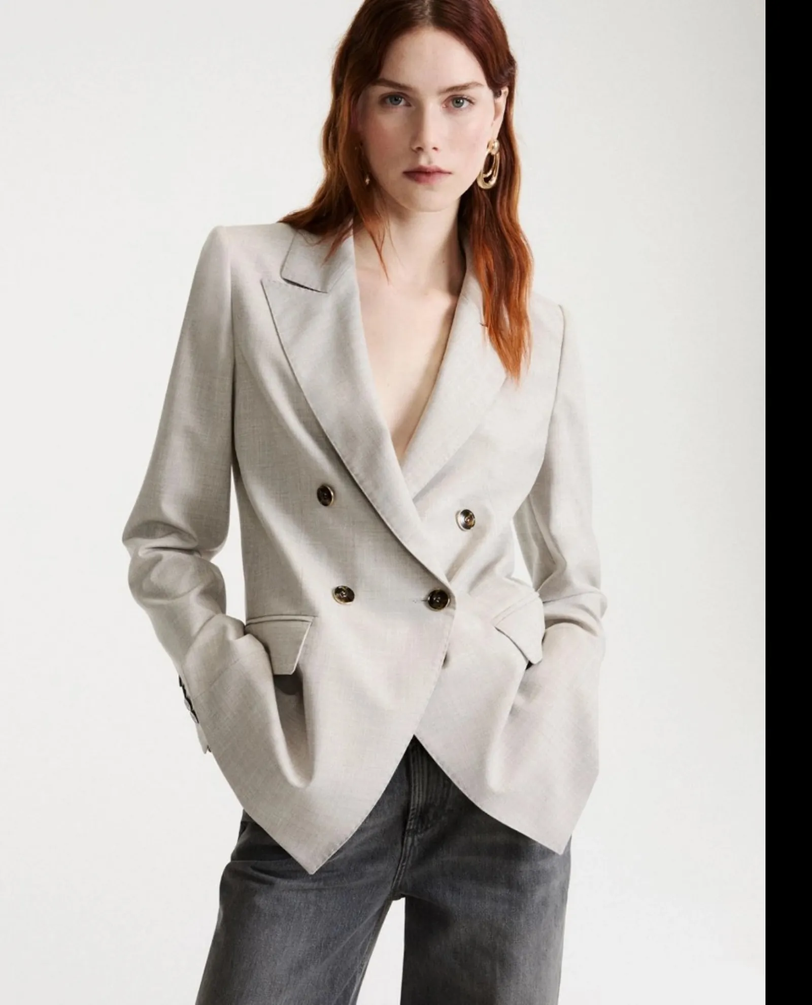 Marella Giacca Mllefedra1 Grigio Chiaro 2623046241 190818