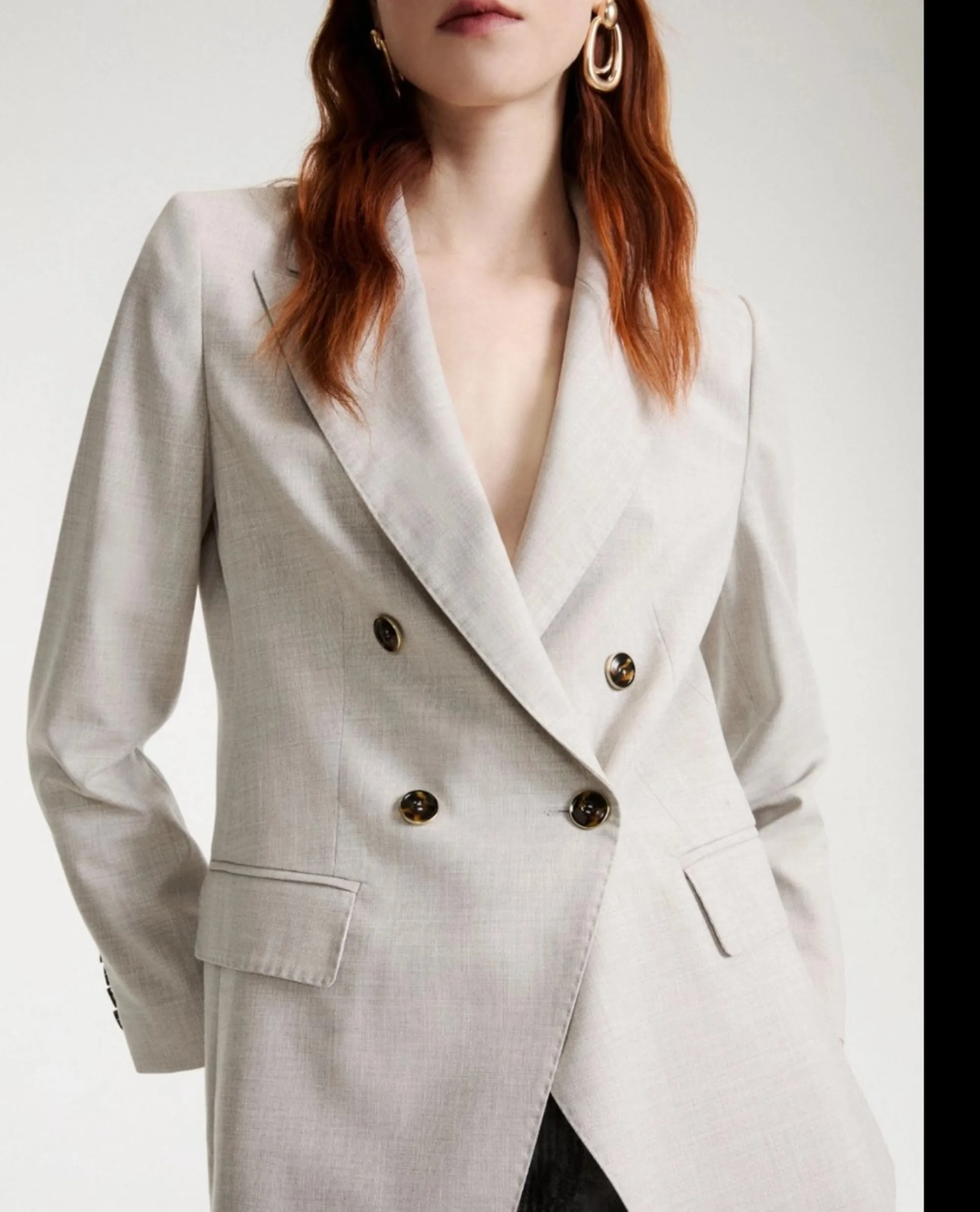 Marella Giacca Mllefedra1 Grigio Chiaro 2623046241 190819