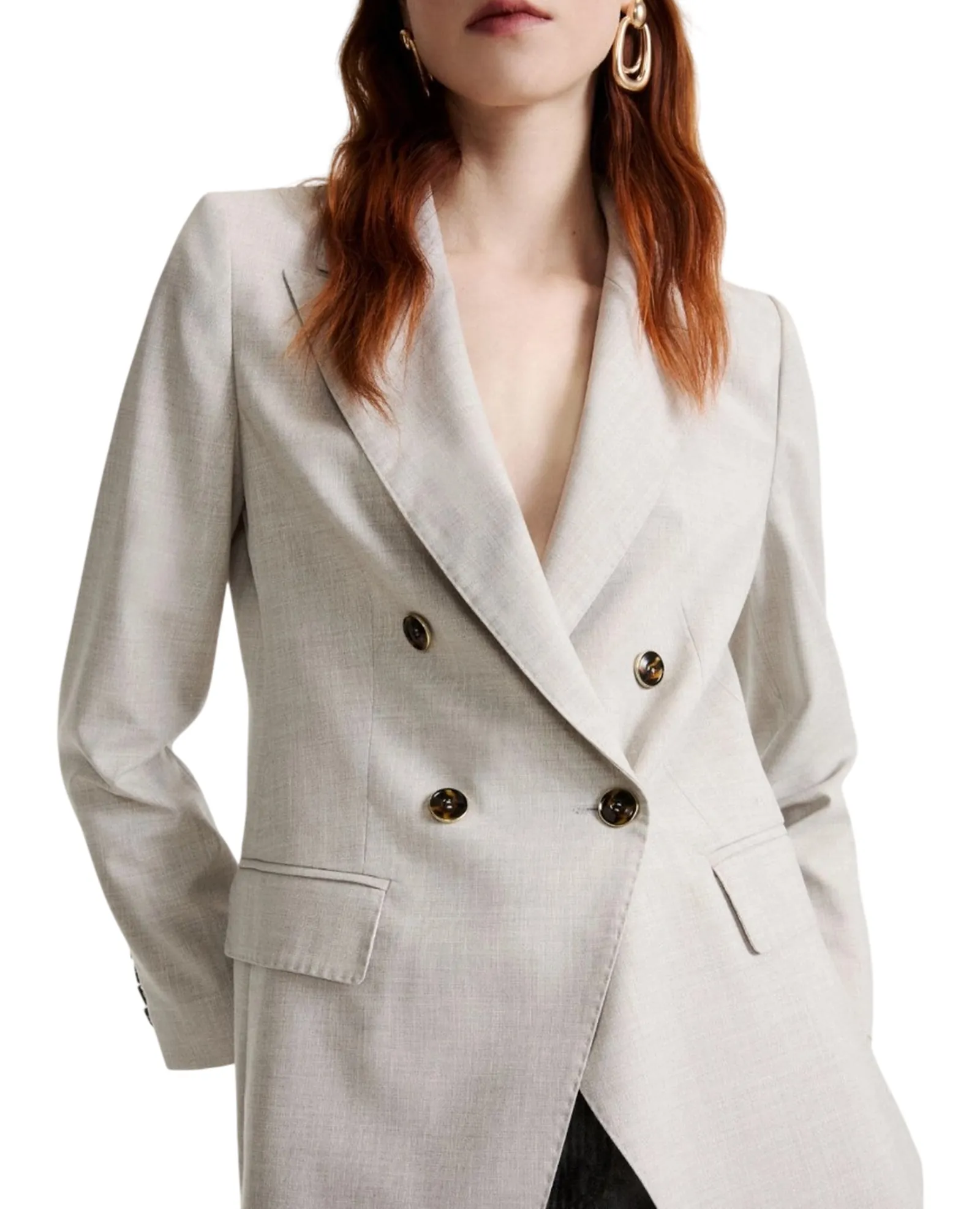 Marella Giacca Mllefedra1 Grigio Chiaro 2623046241 192863