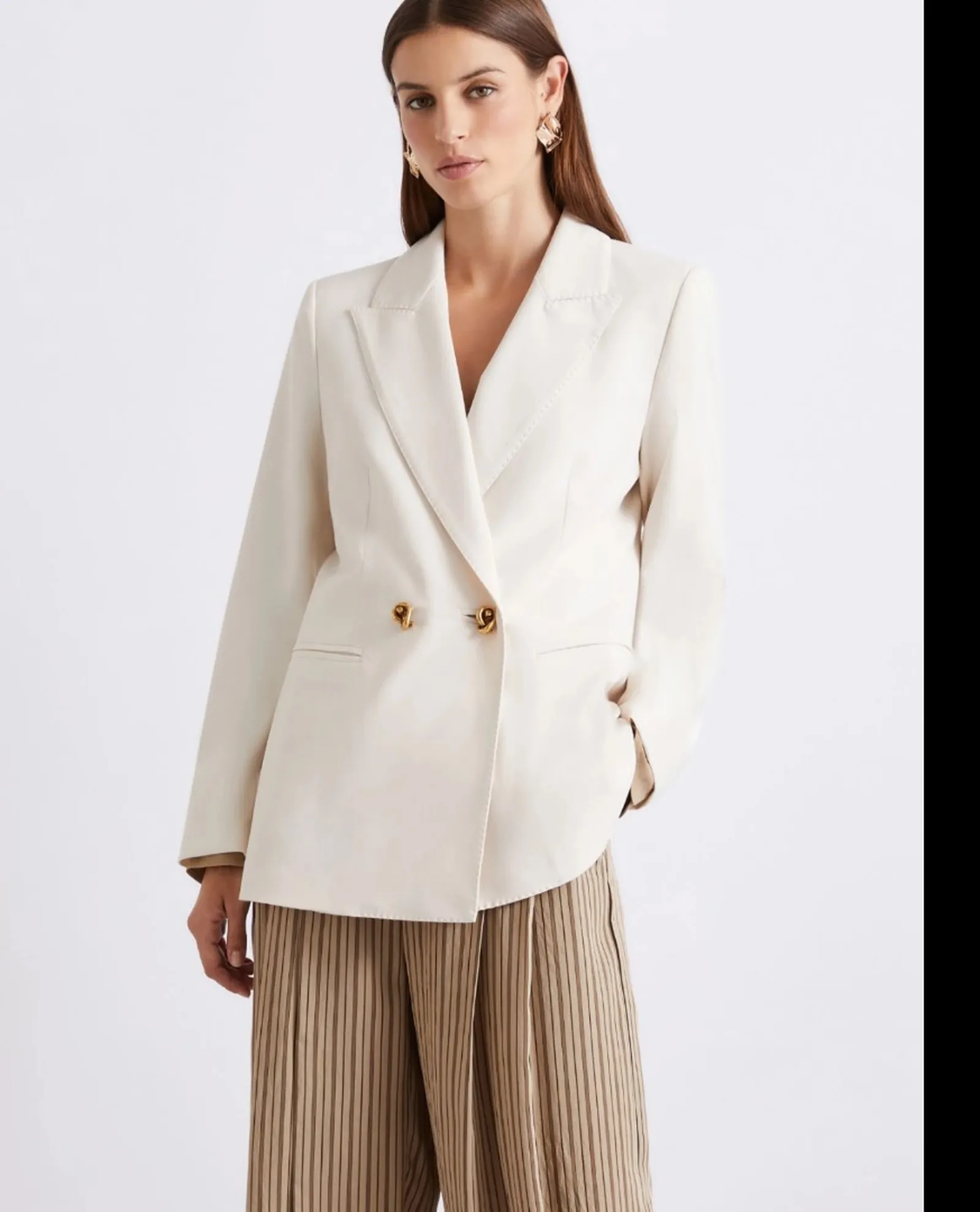 Marella Giacca Mlltropico Bianco 2613041121 172572