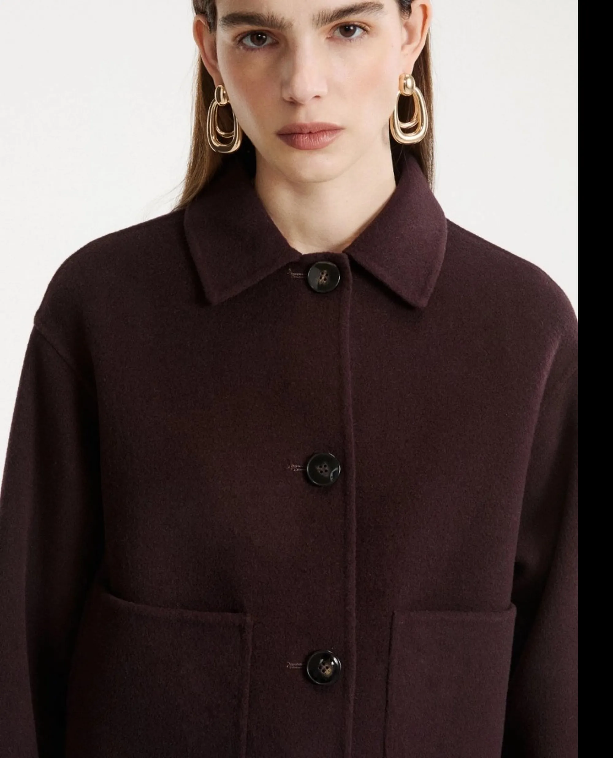 Marella Giaccone Mlltempio Marrone 2623086031 190829