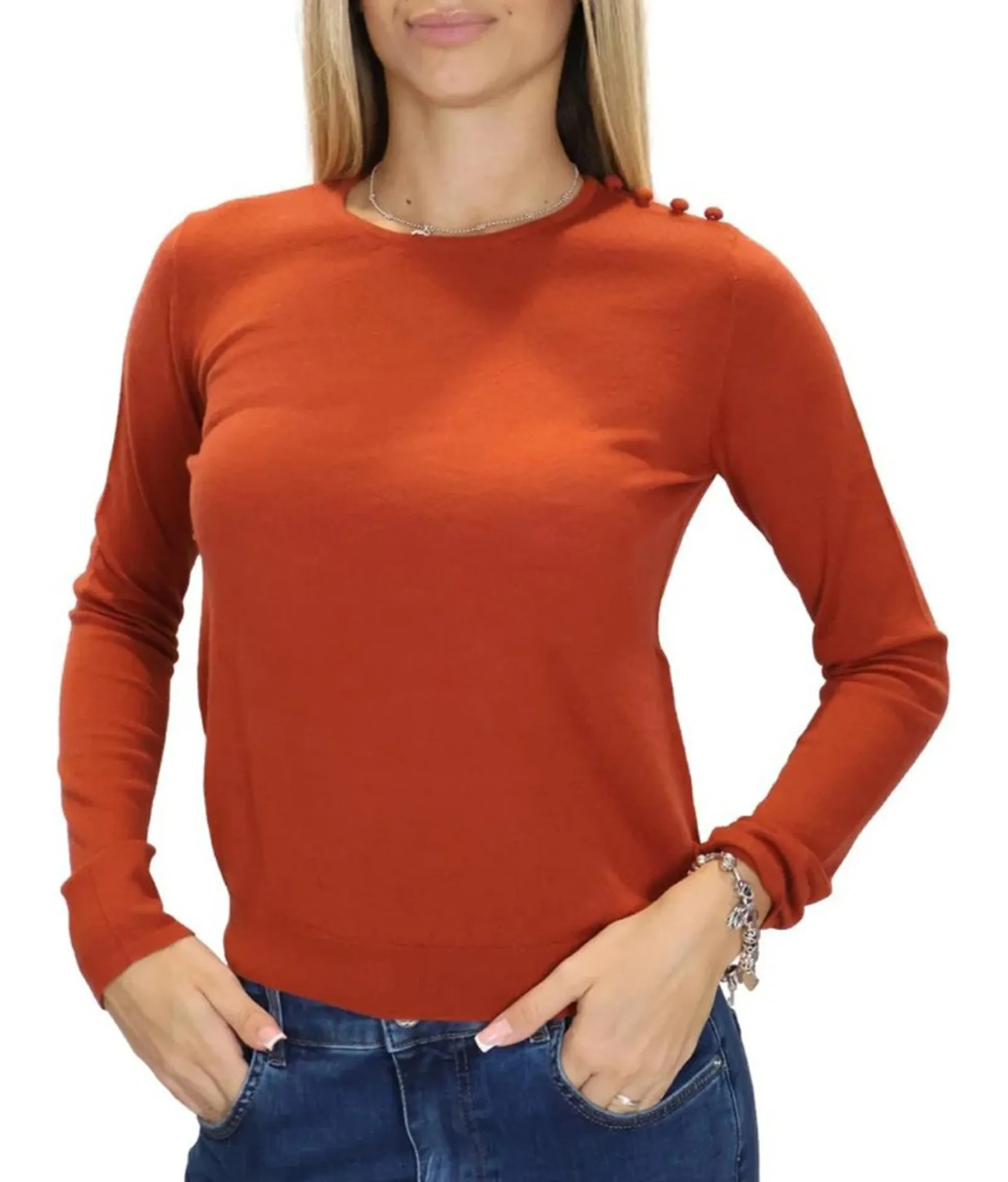 Marella Maglia Mllpaggi Terracotta 2623366302 199312