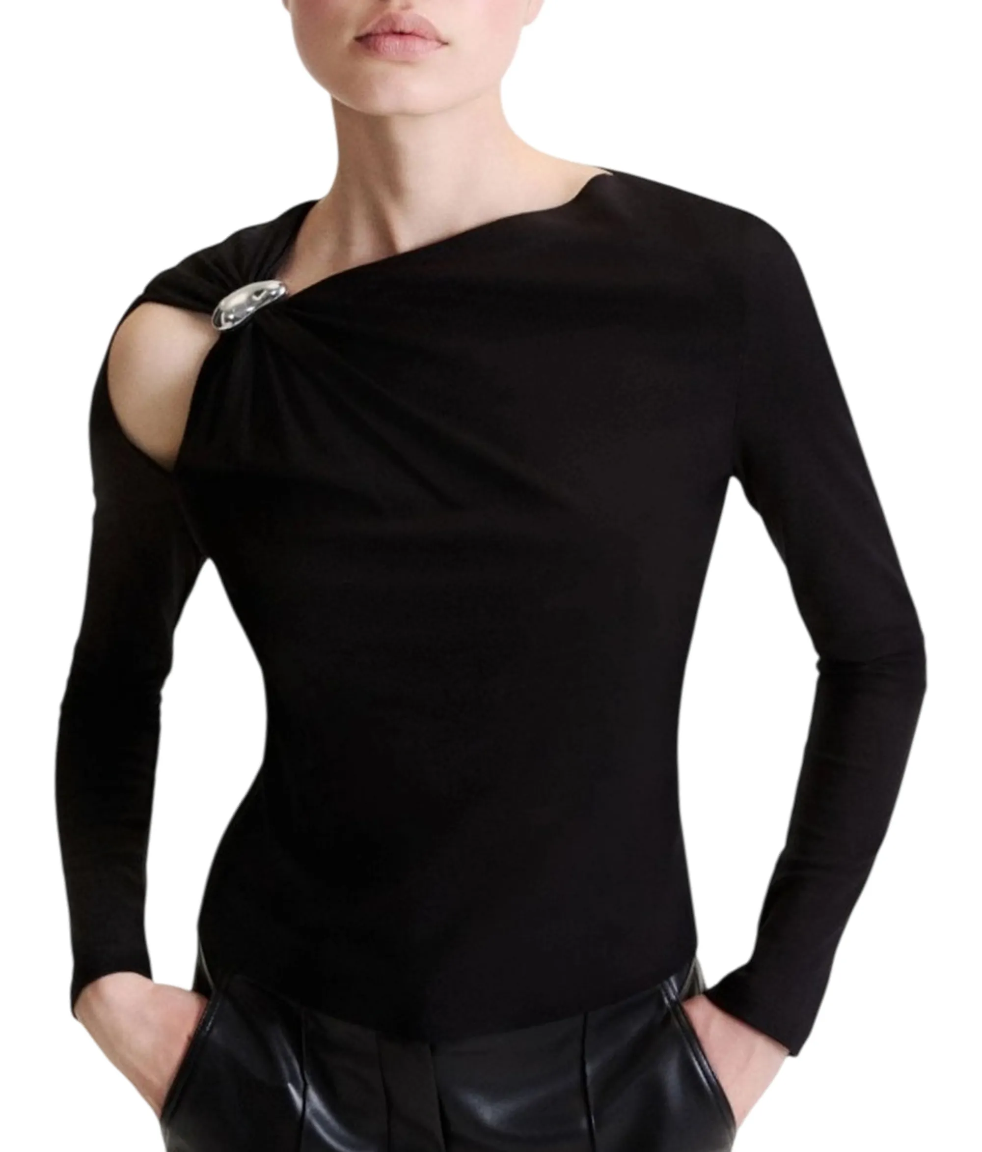 Marella B'Mlltabacco Shirt ' Black 2623946042 199302