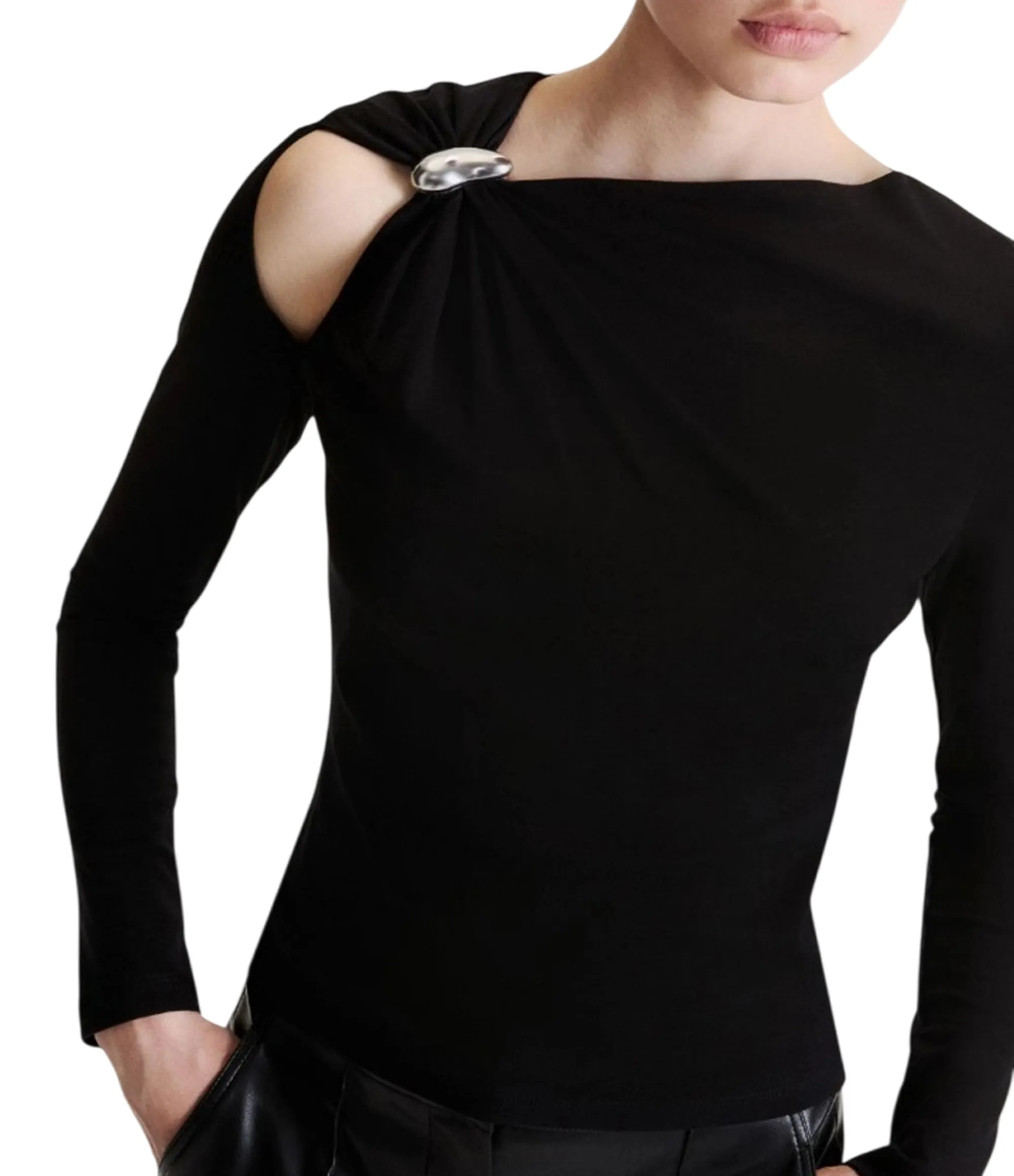 Marella B'Mlltabacco Shirt ' Black 2623946042 199305