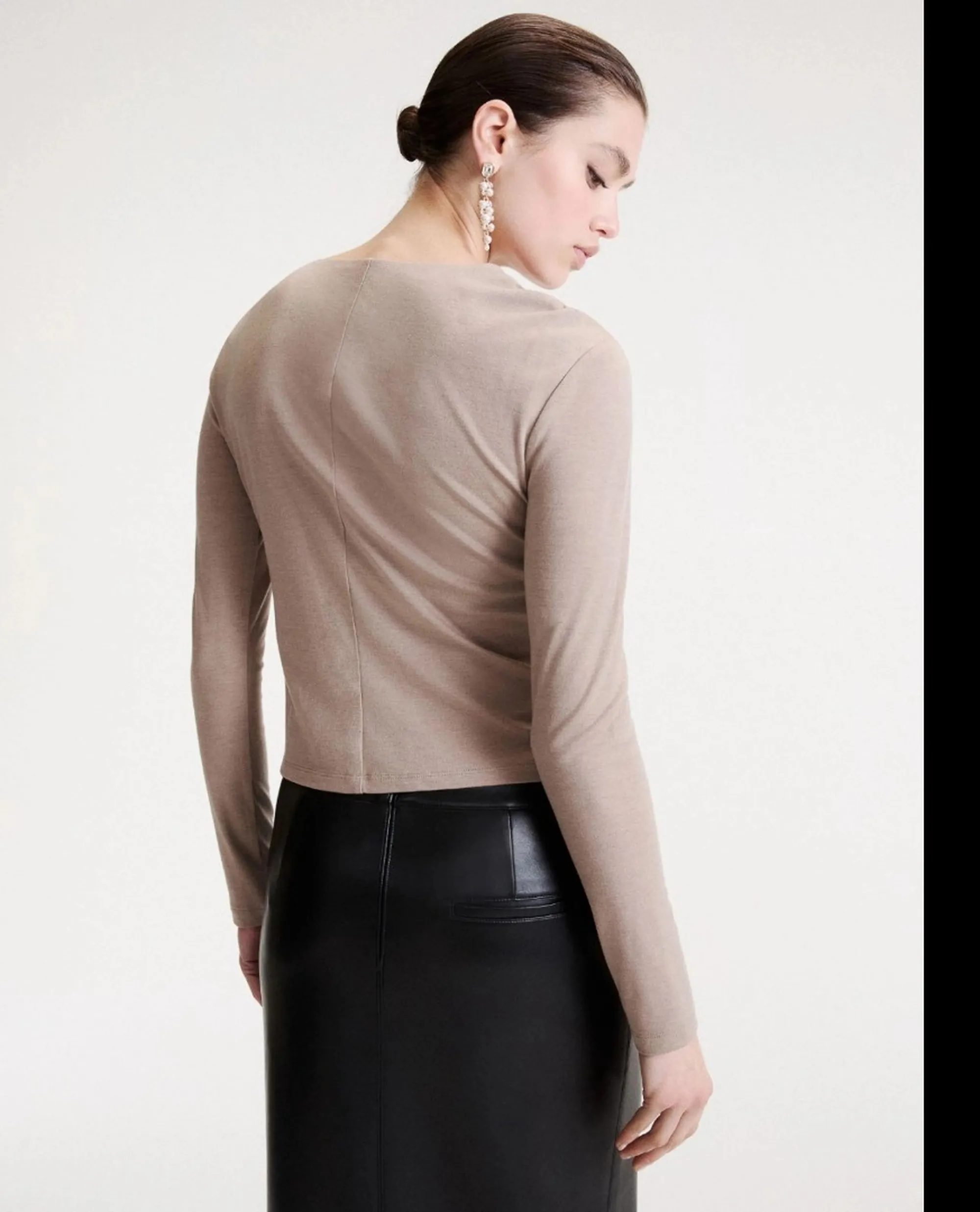 Marella B'Mlltabacco Shirt ' Turtledove 2623946042 198439