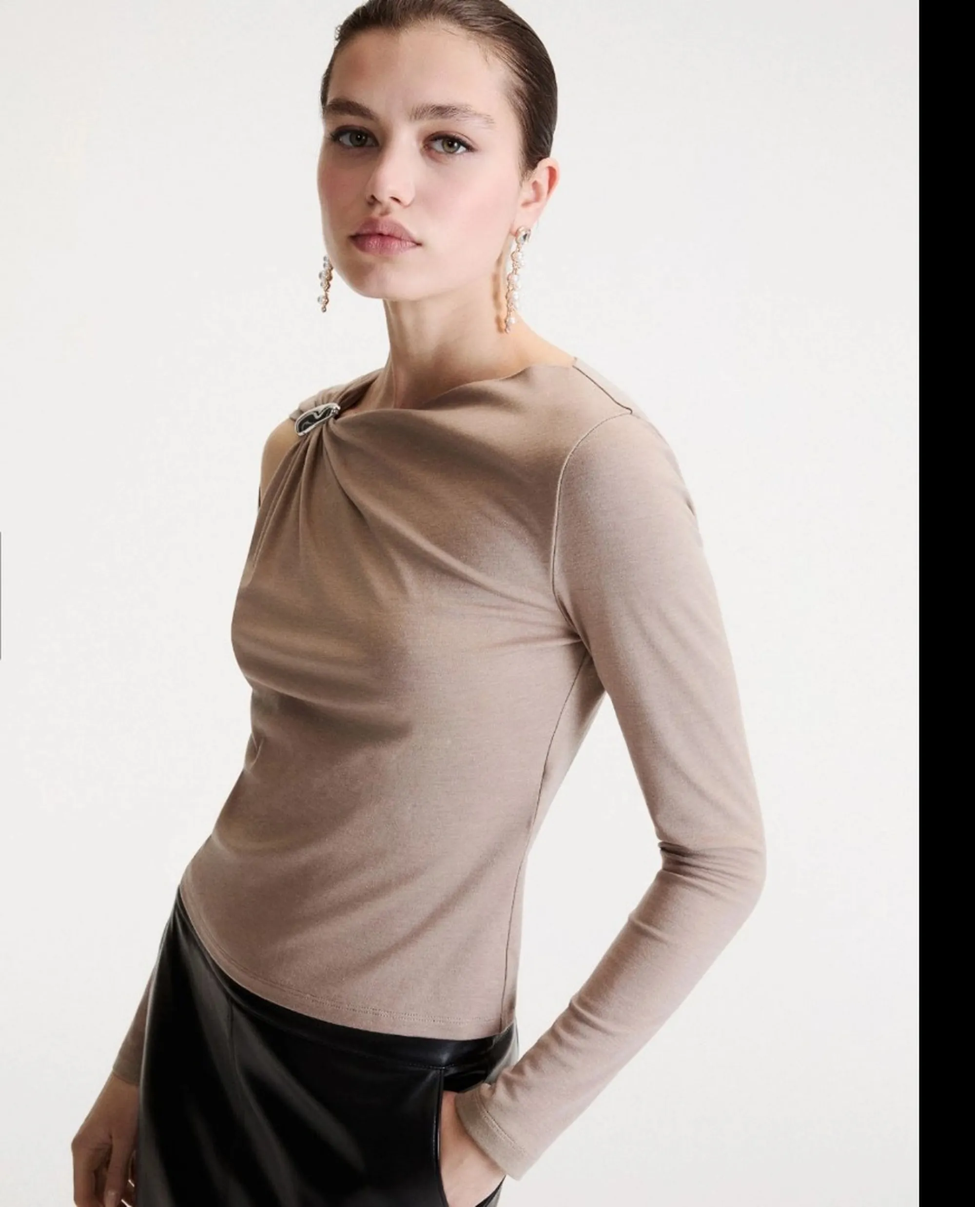 Marella B'Mlltabacco Shirt ' Turtledove 2623946042 198440