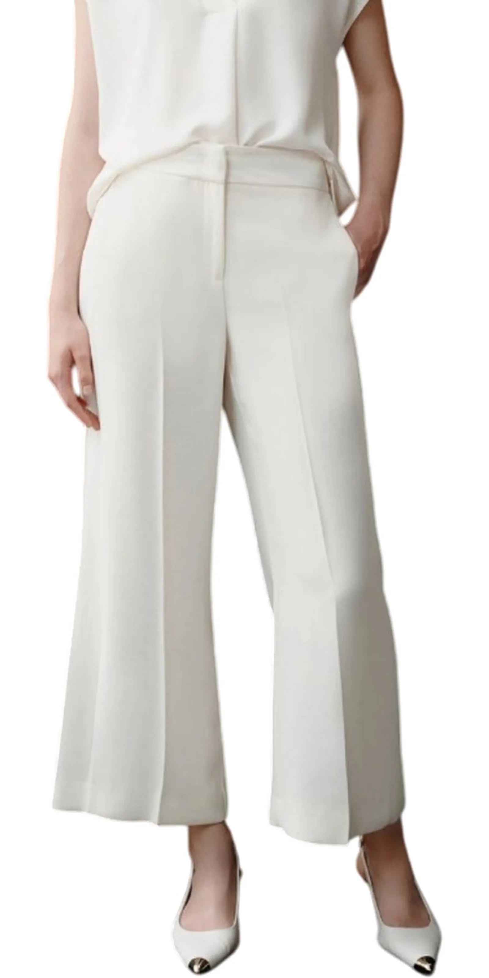 Marella Pantalone Grace Bianco 131310230 141383
