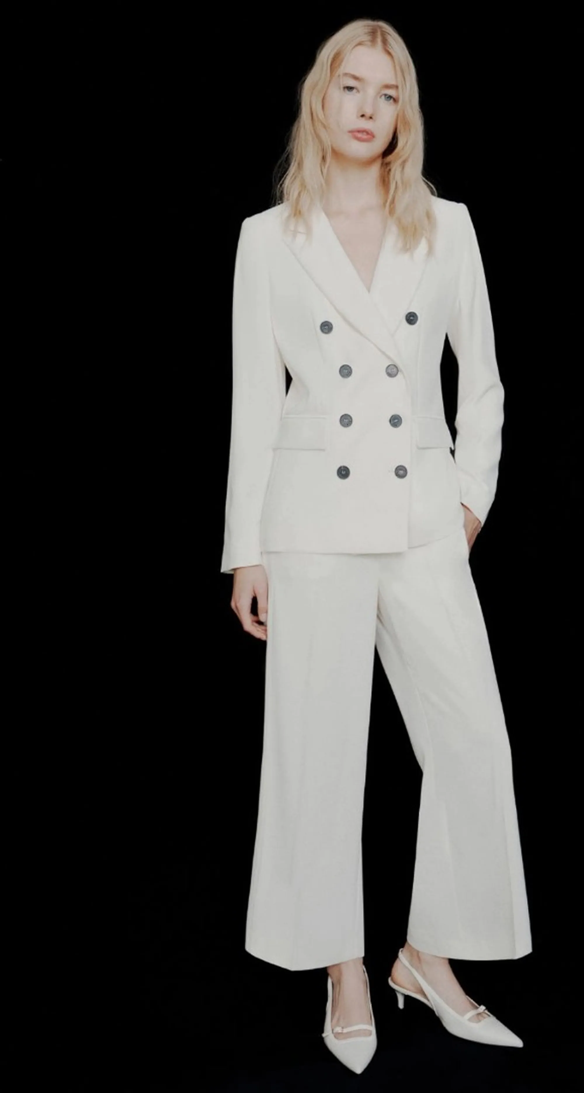 Marella B'Grace Pants ' White 2613131033 172729