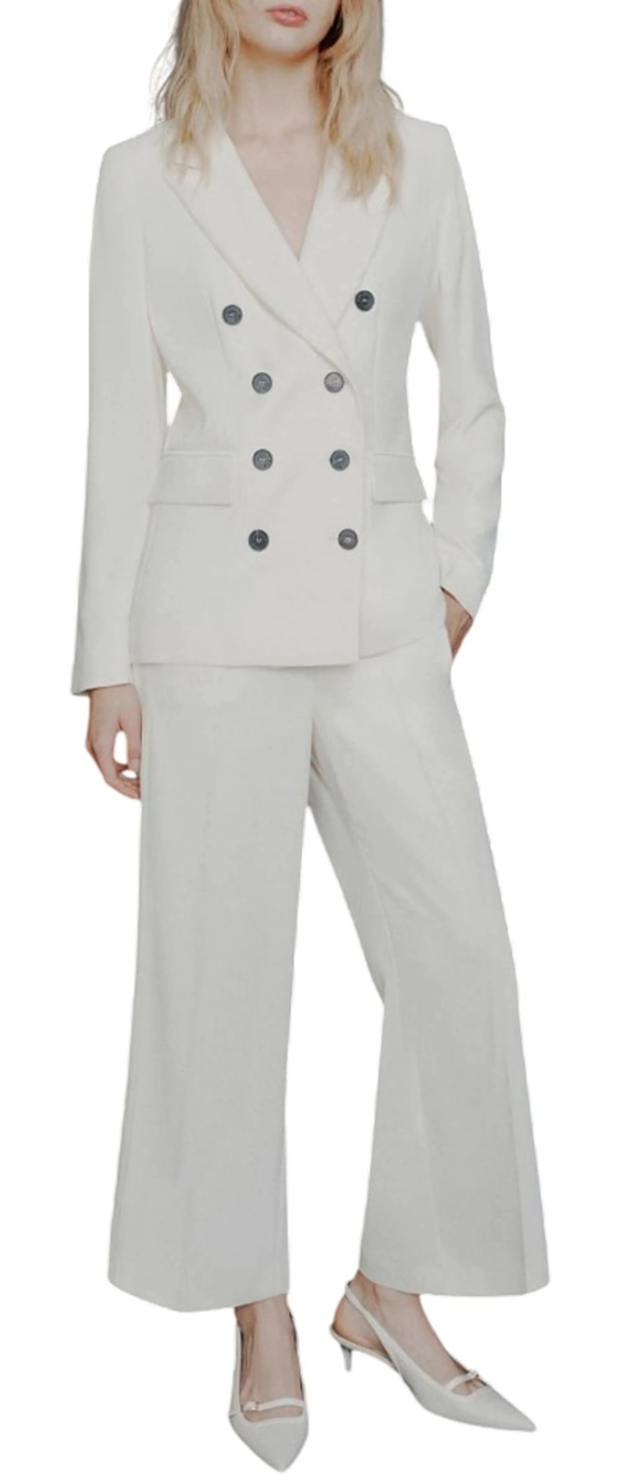 Marella B'Grace Pants ' White 2613131033 177419