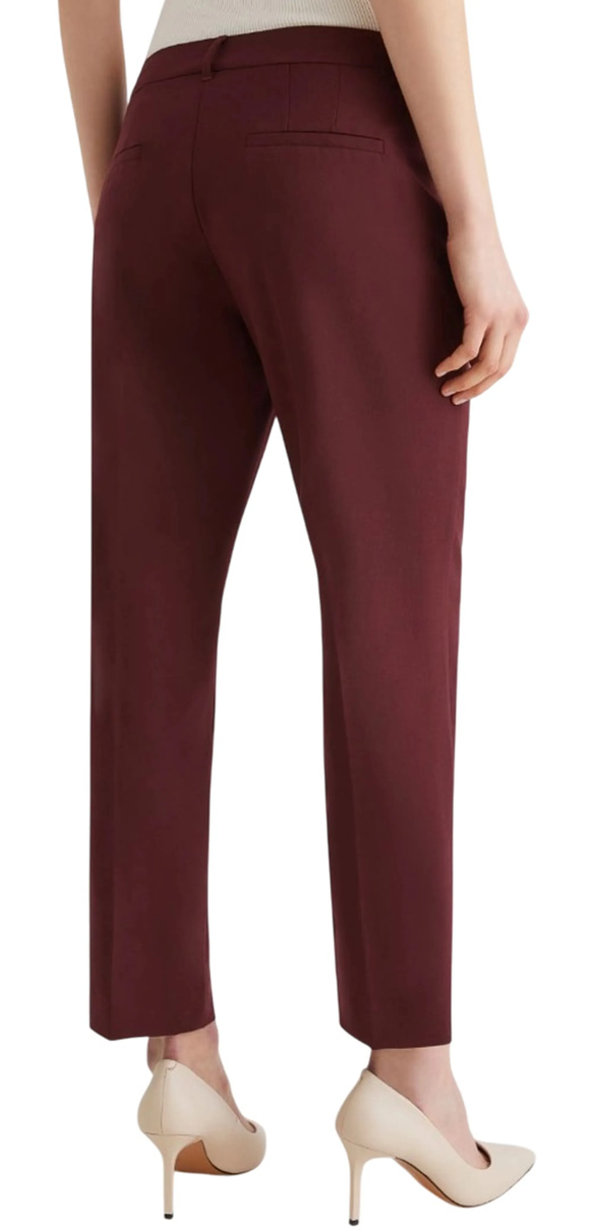 Marella Pantalone Leccio Bordeaux 2523136291 163619
