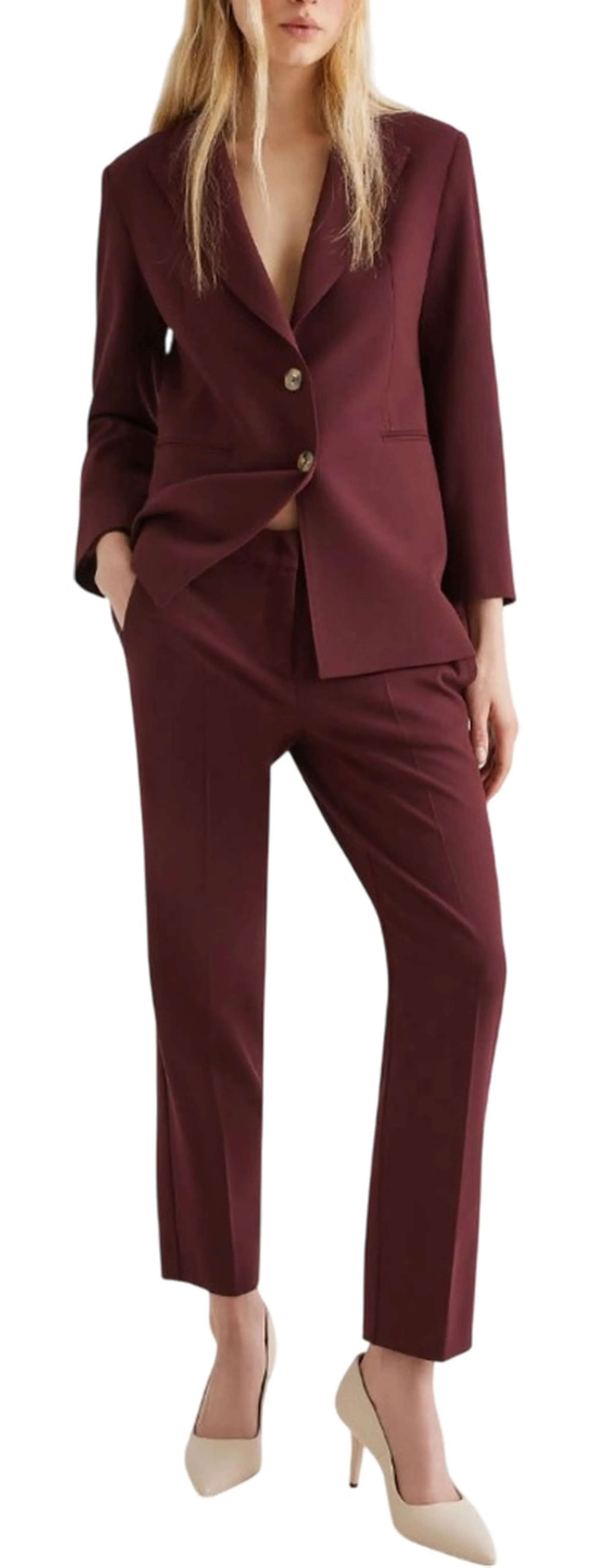 Marella Pantalone Leccio Bordeaux 2523136291 163620
