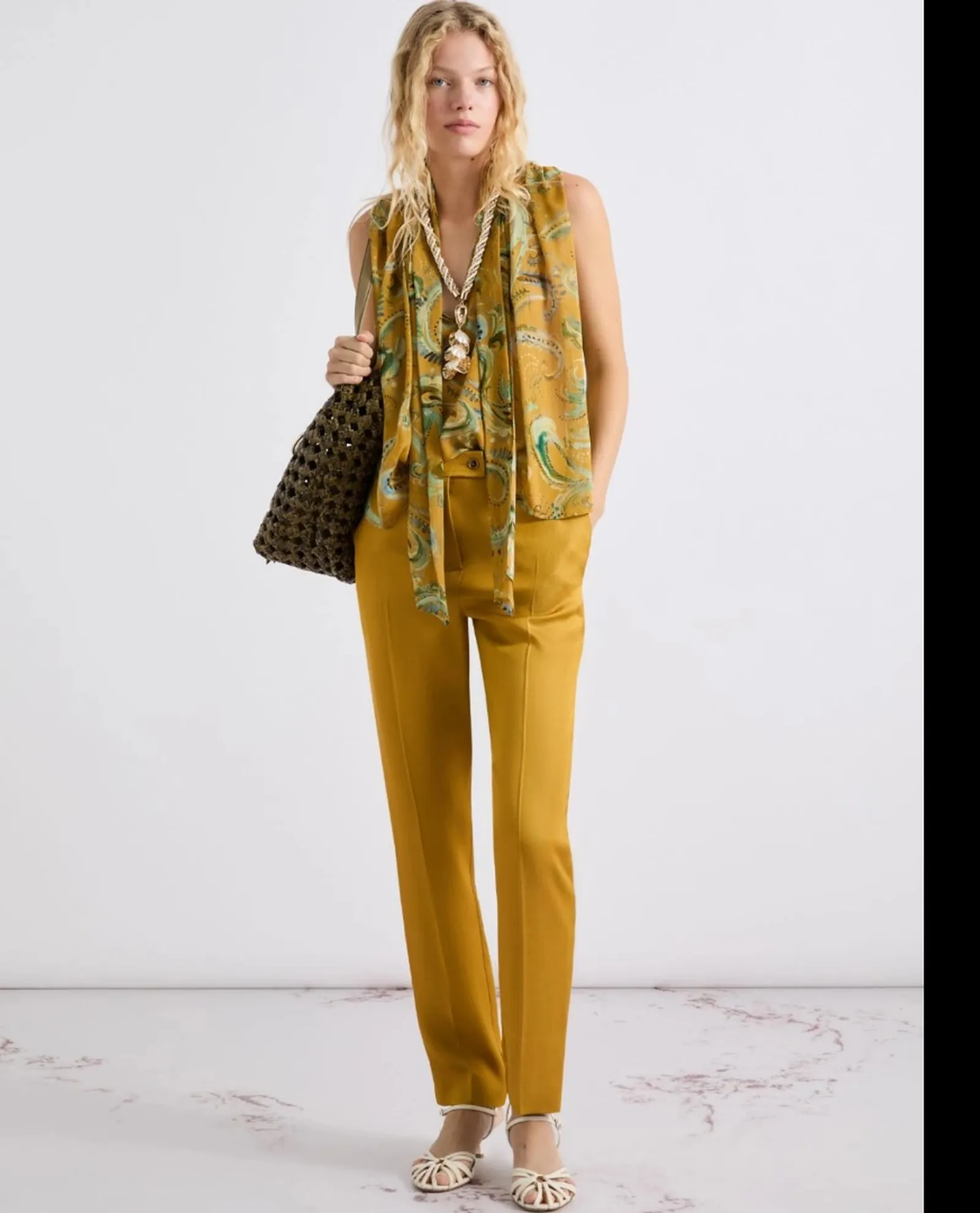 Marella Pantalone Mllagenda Cognac 2613131182 179892