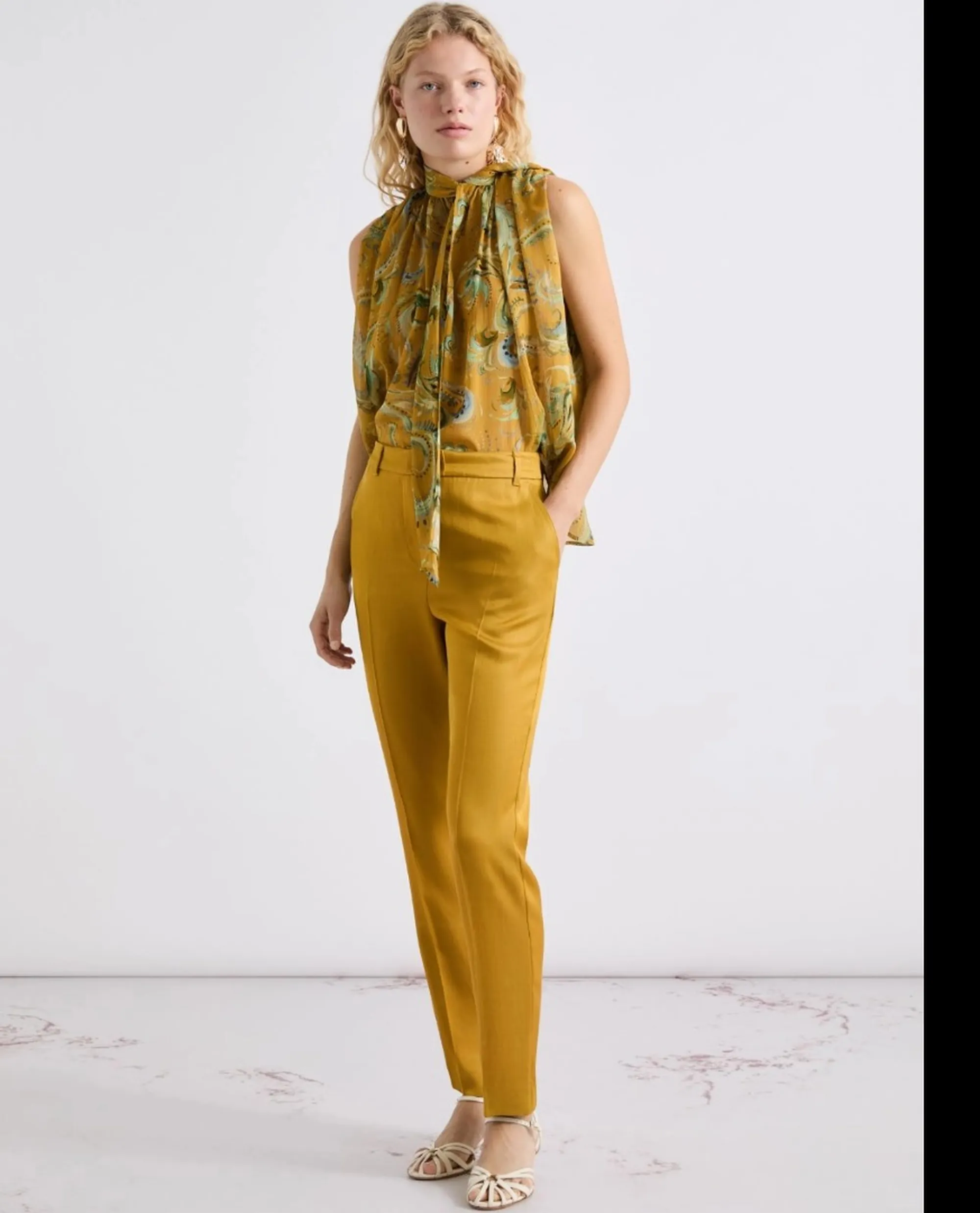 Marella B'Mllagenda Trousers ' Cognac 2613131182 179894