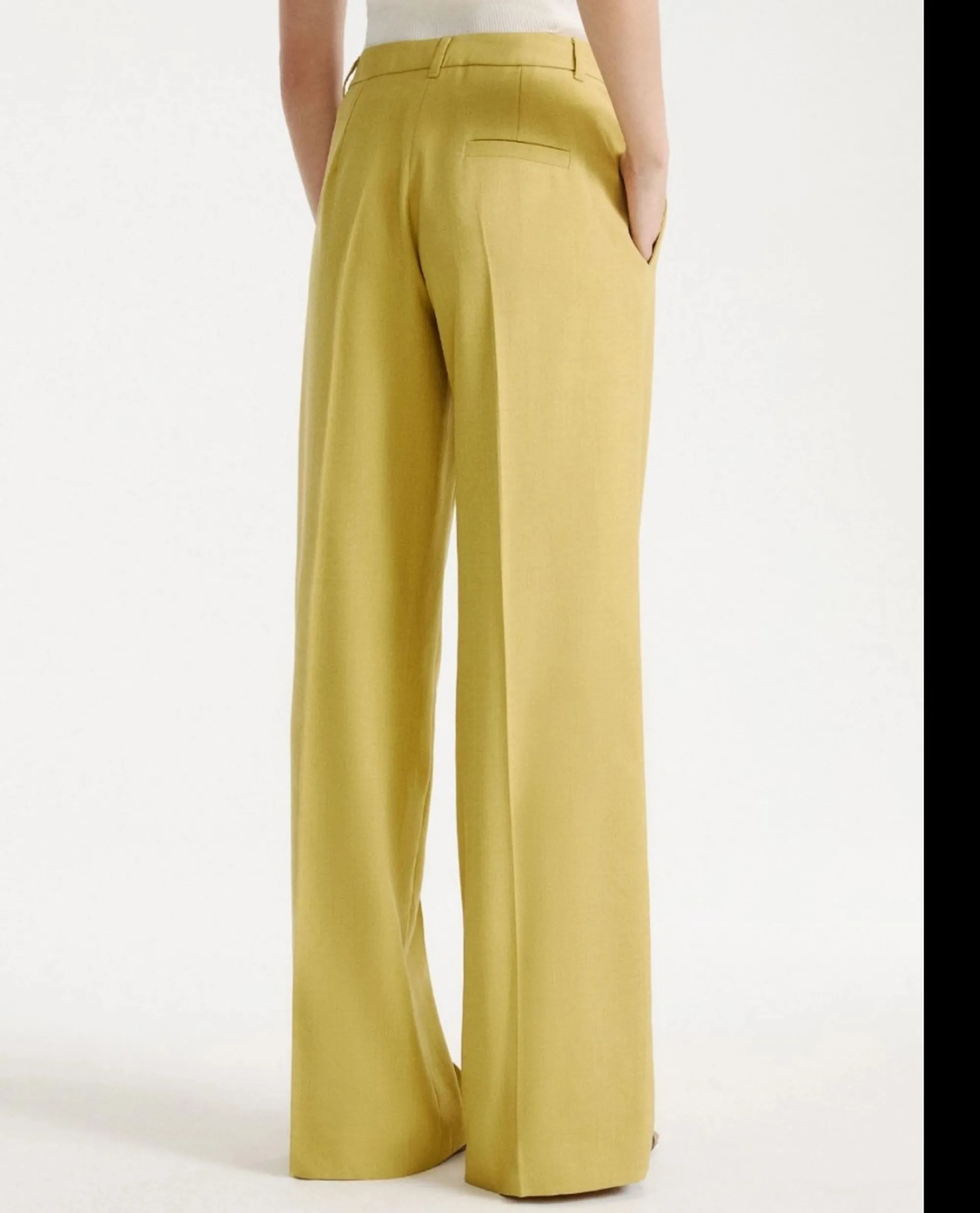 Marella Pantalone Mllfiocco Giallo 2623136081 191015