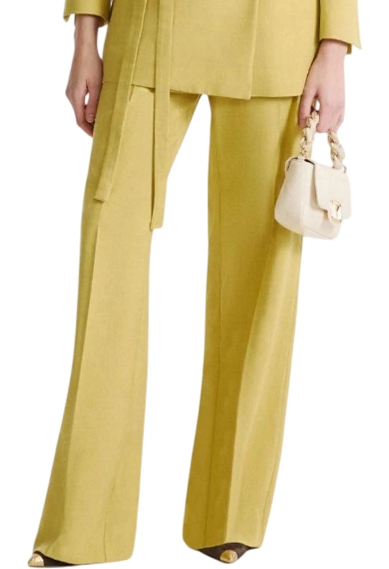 Marella Pantalone Mllfiocco Giallo 2623136081 195802