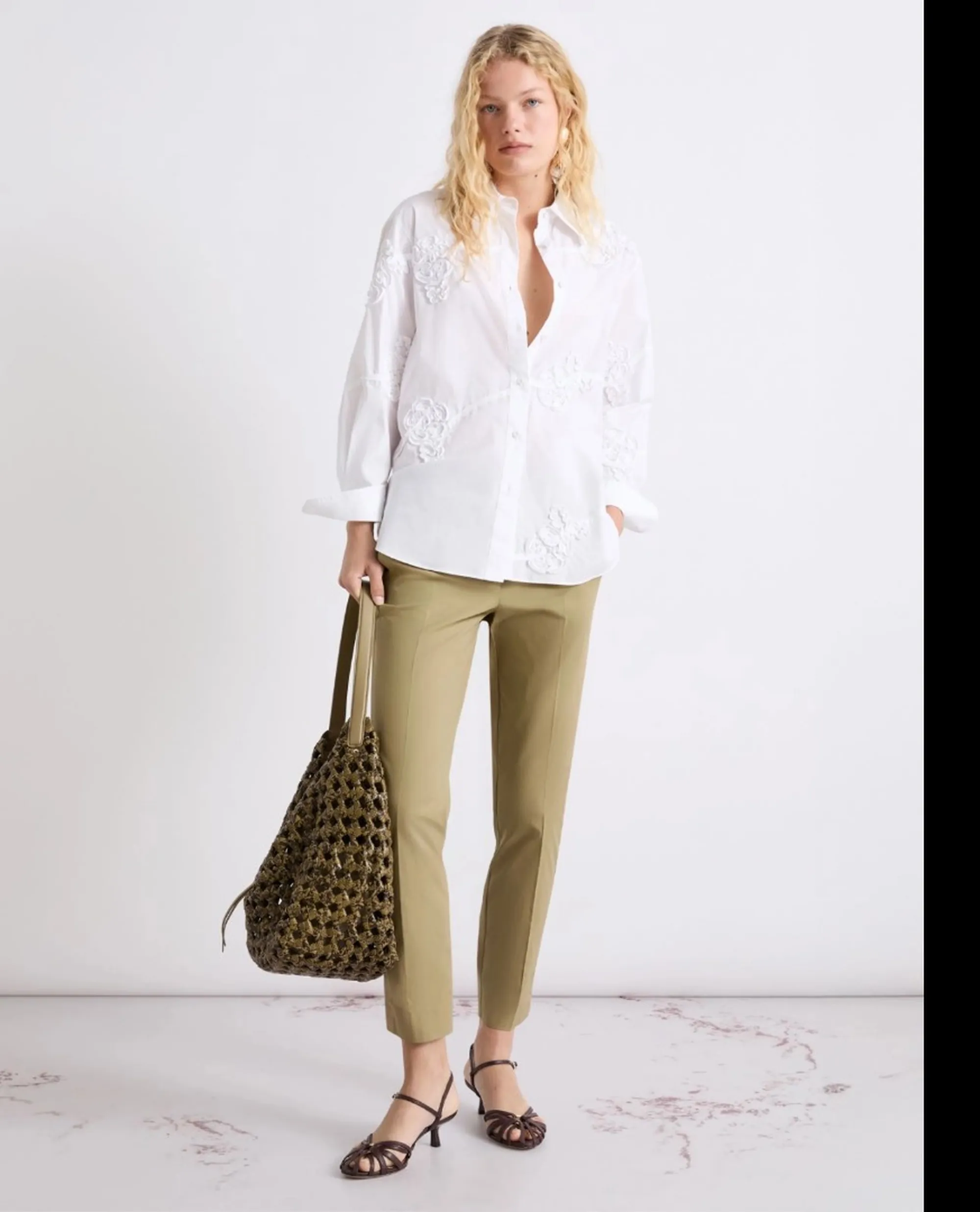 Marella Pantalone Mllgettone Beige 2613131152 179841