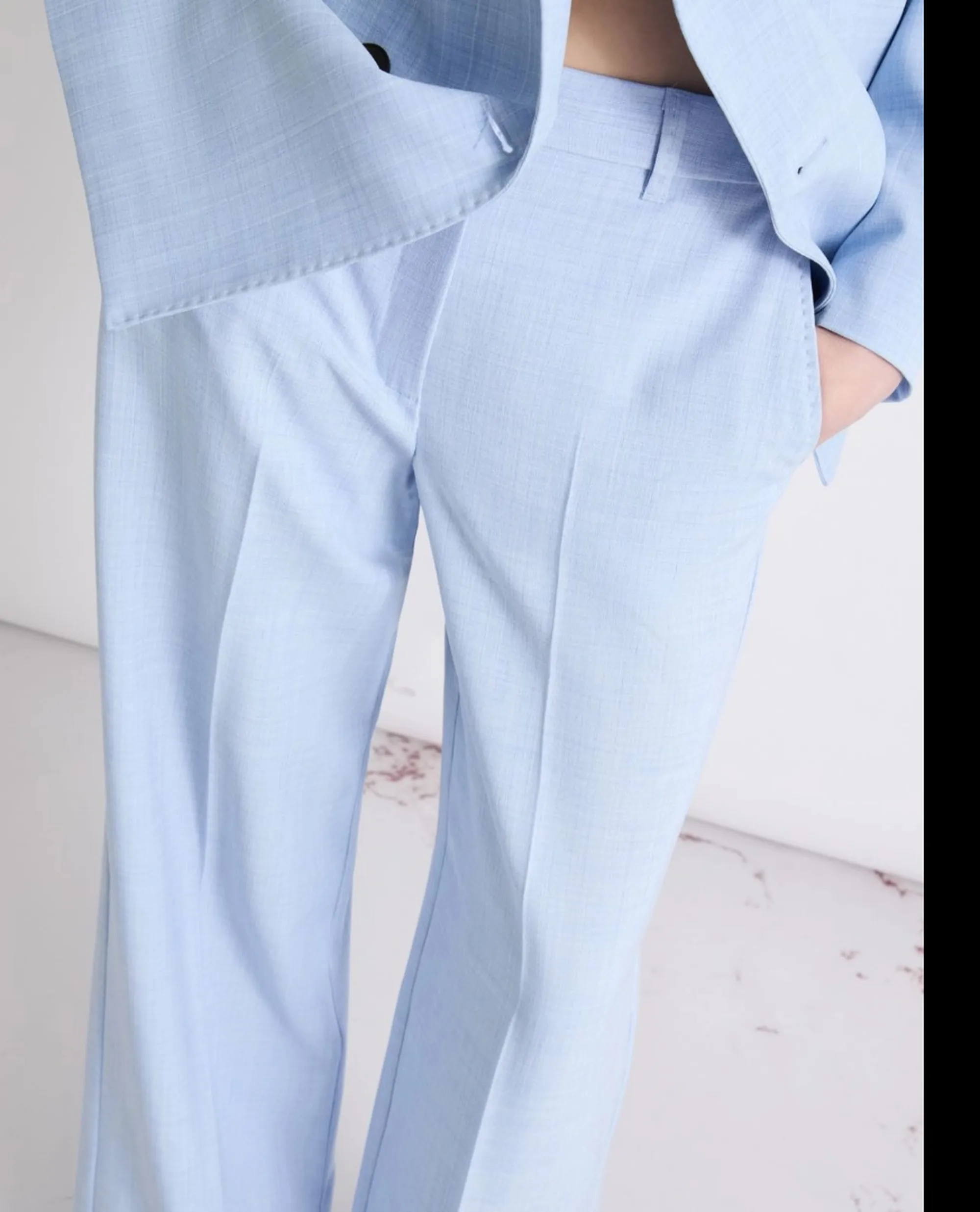 Marella B'Mllgiunchi Trousers ' Sky Blue 2613131101 172900