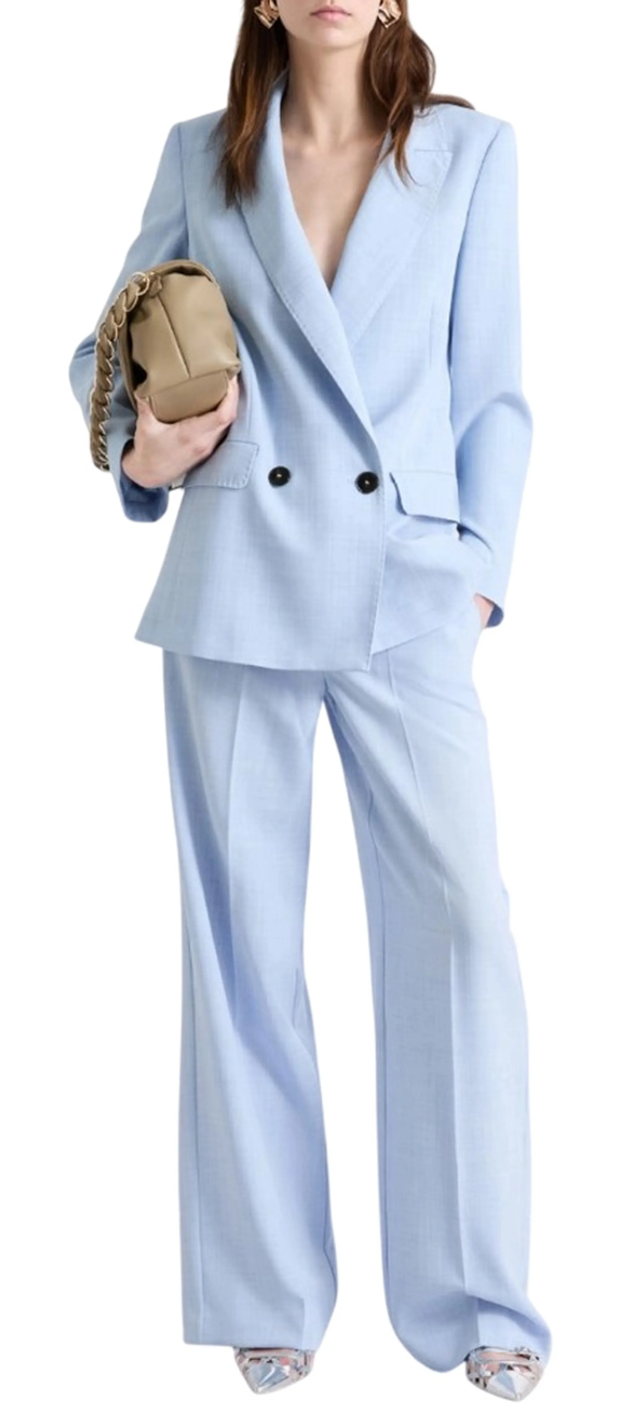 Marella B'Mllgiunchi Trousers ' Sky Blue 2613131101 177351