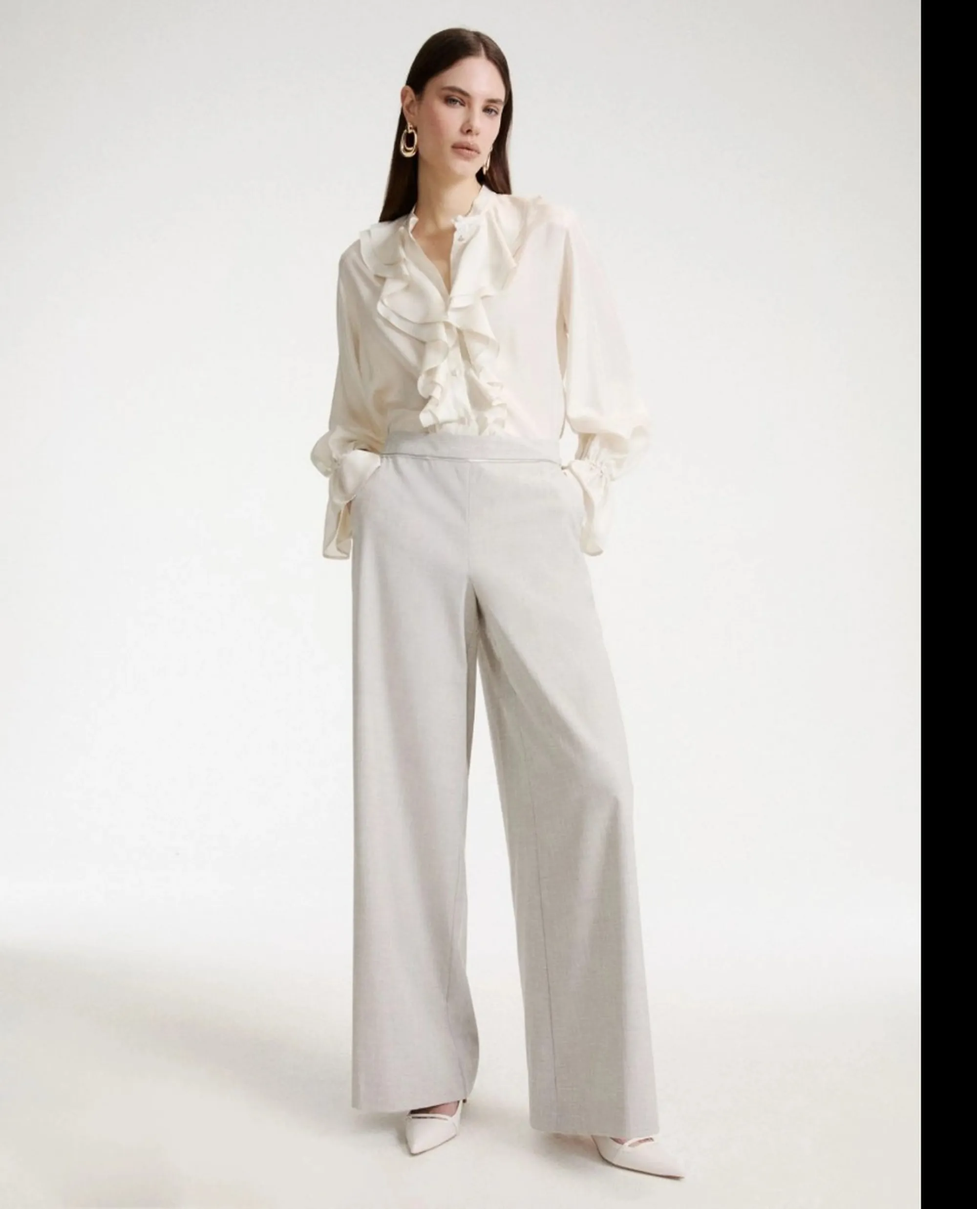 Marella Pantalone Mllpausa Grigio Chiaro 2623136011 190932