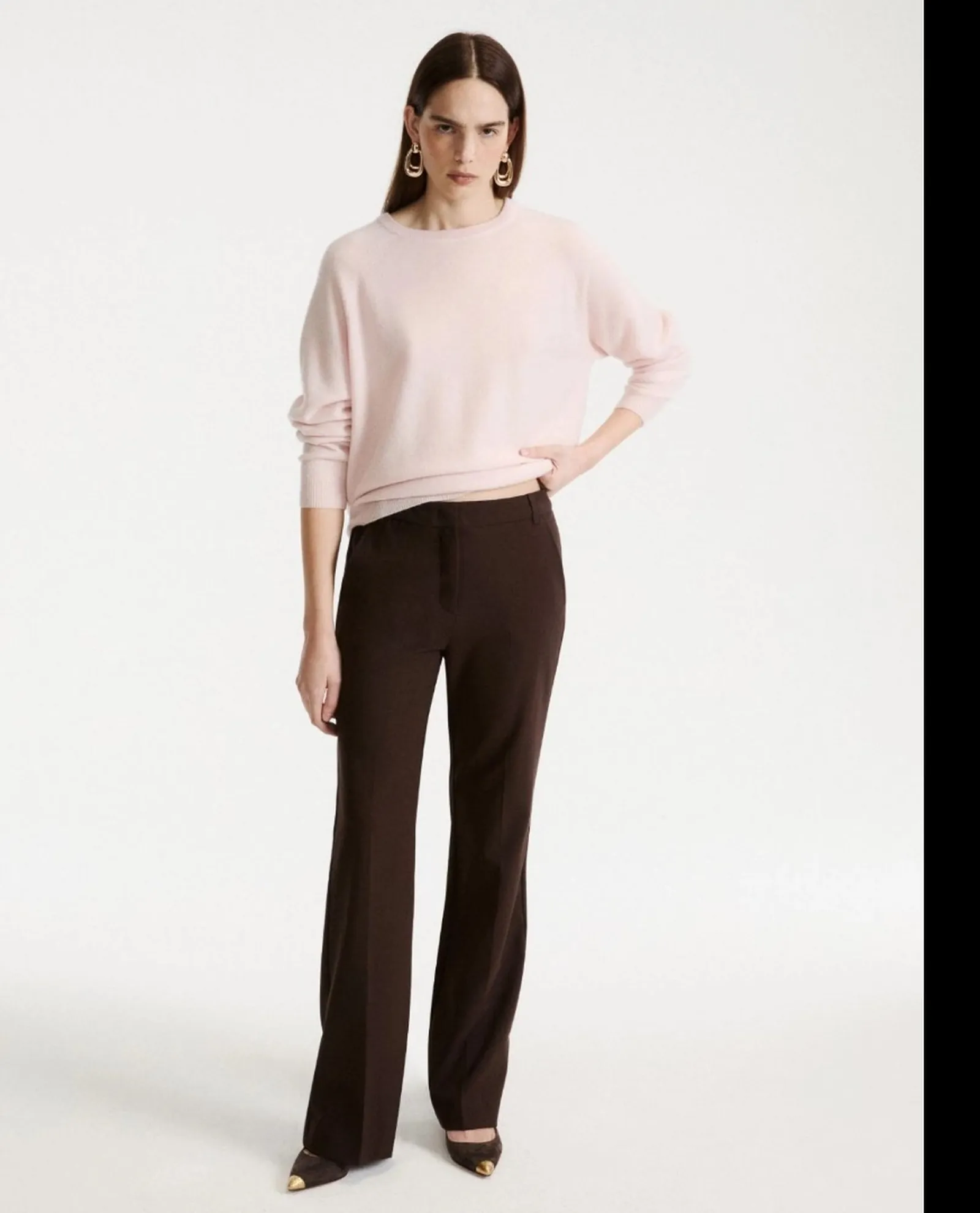 Marella Pantalone Mllquassia Marrone 2623136121 191029