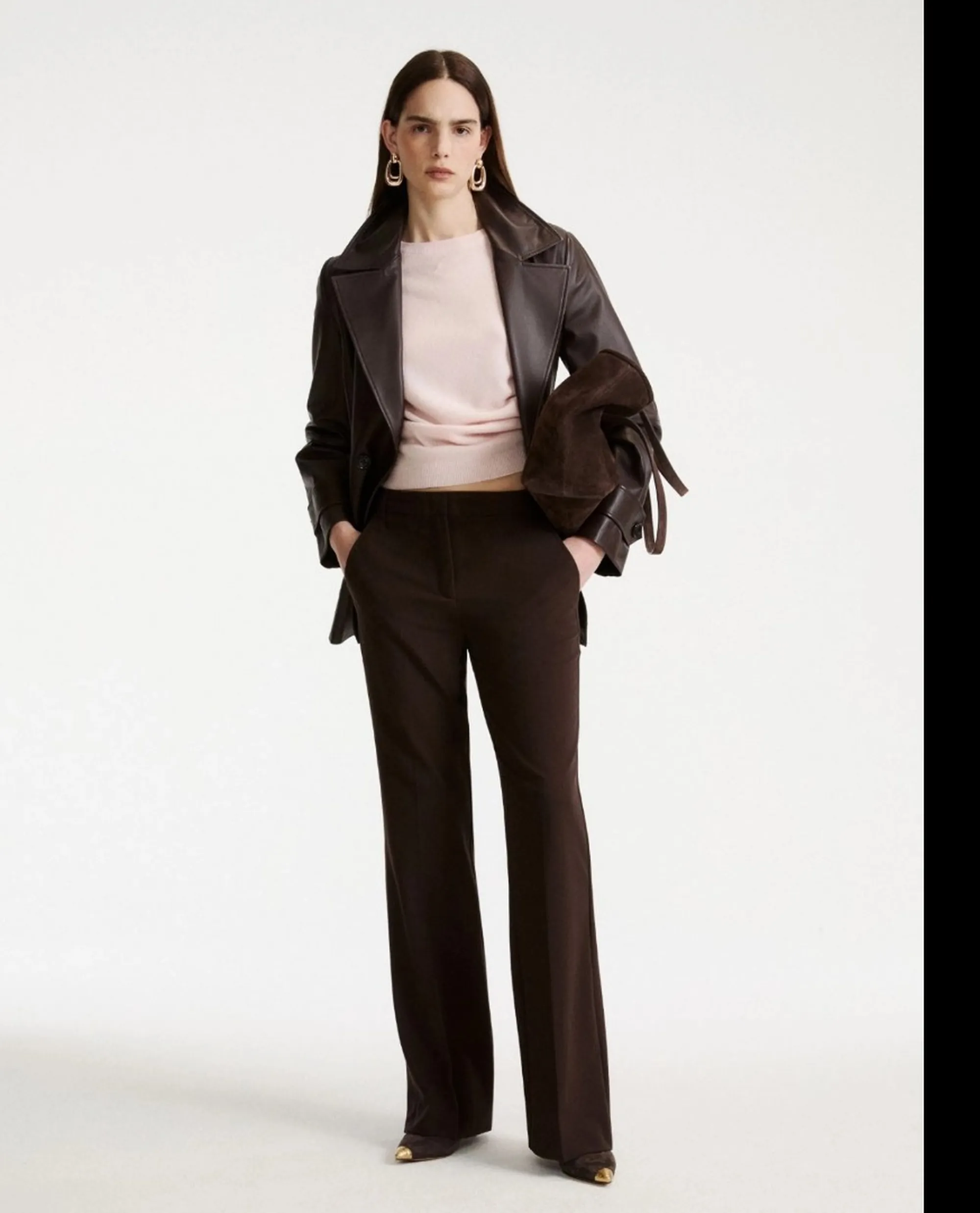 Marella Pantalone Mllquassia Marrone 2623136121 191031