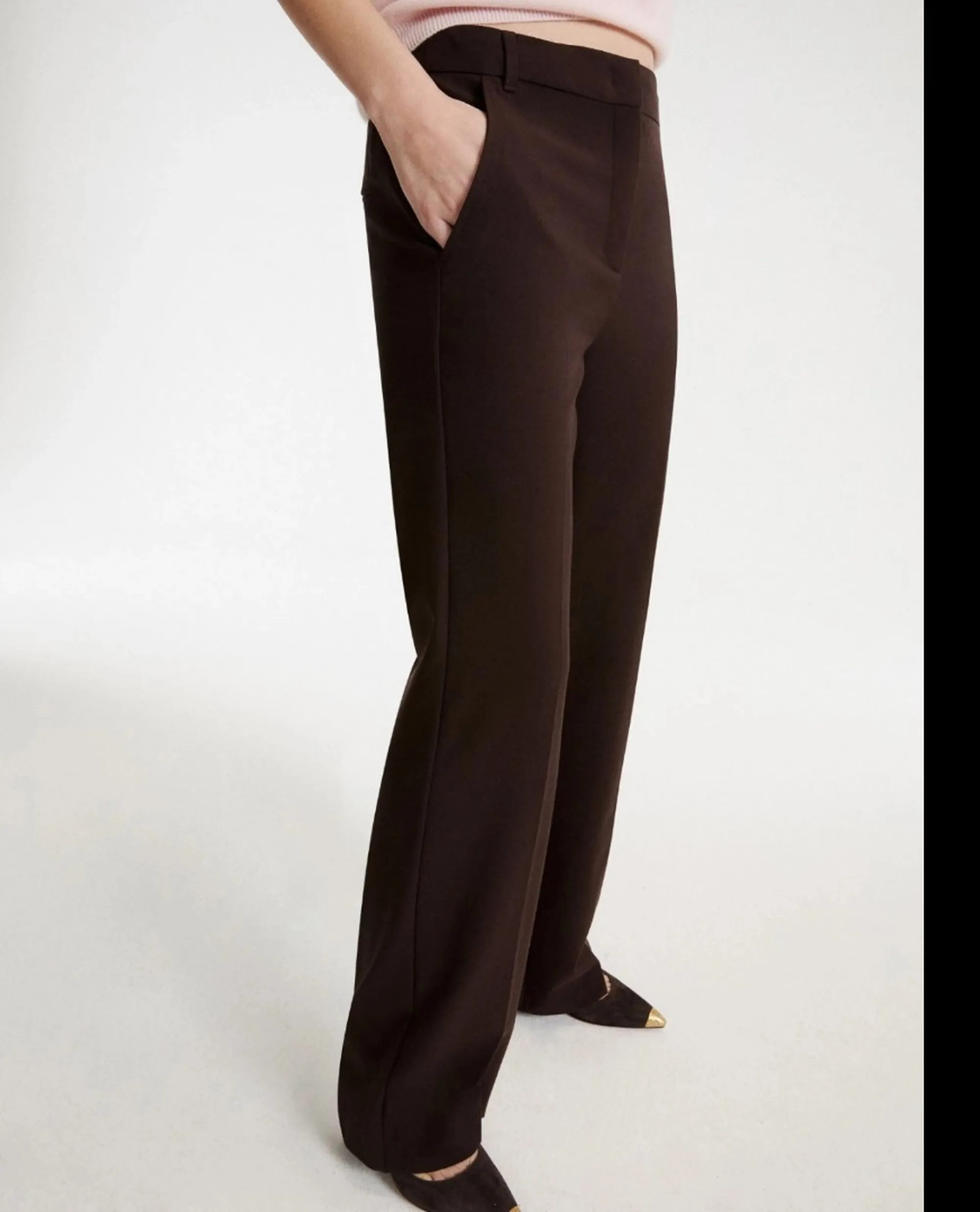 Marella Pantalone Mllquassia Marrone 2623136121 191033