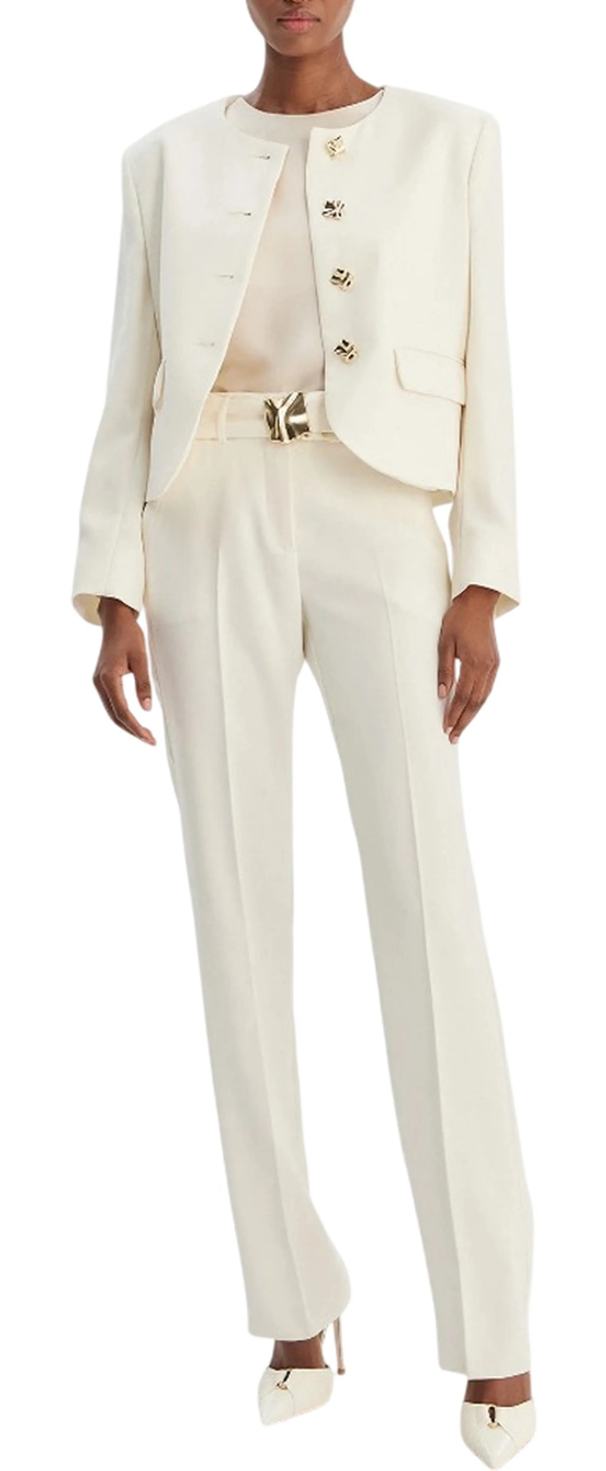 Marella B'Mltelica Trousers ' White 2613131063 177406