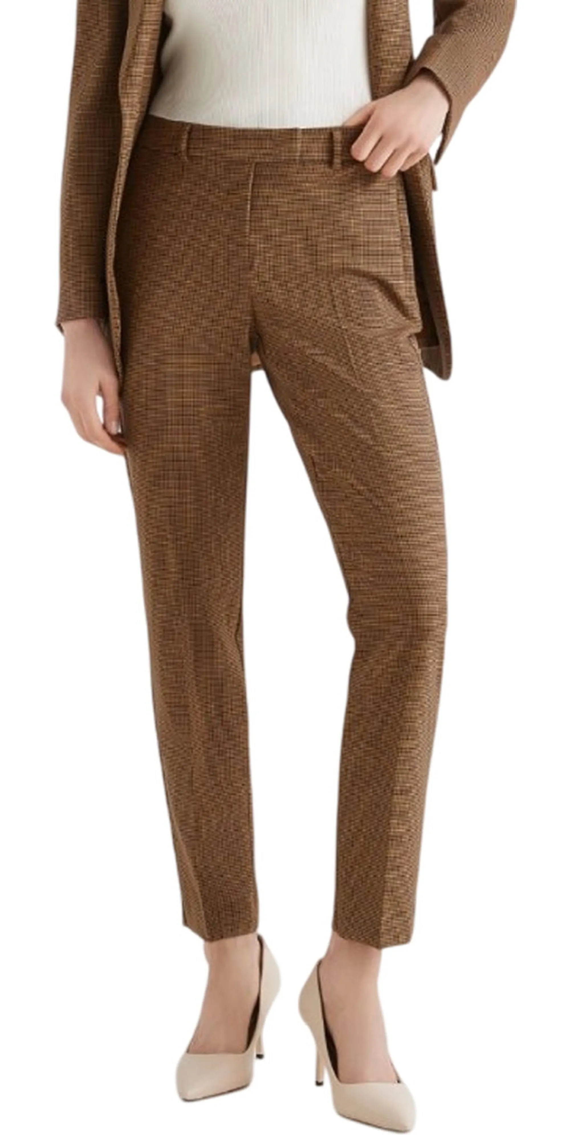 Marella Pantalone Opaco Cammello 2523136101 163609