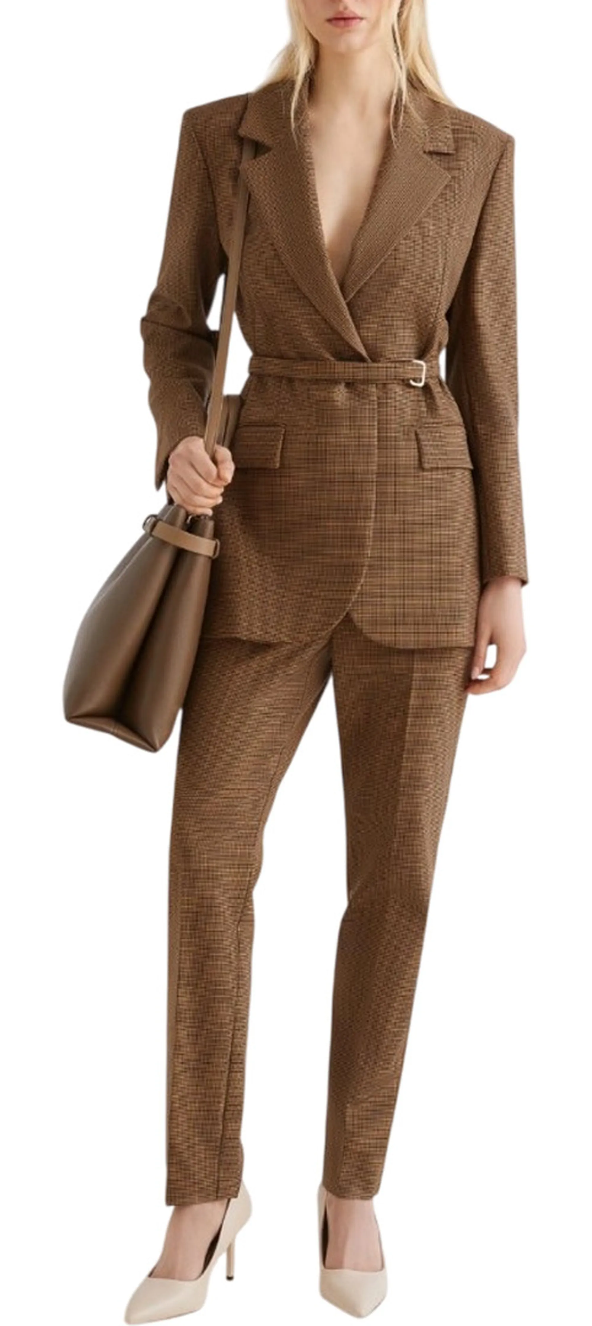 Marella Pantalone Opaco Cammello 2523136101 163611