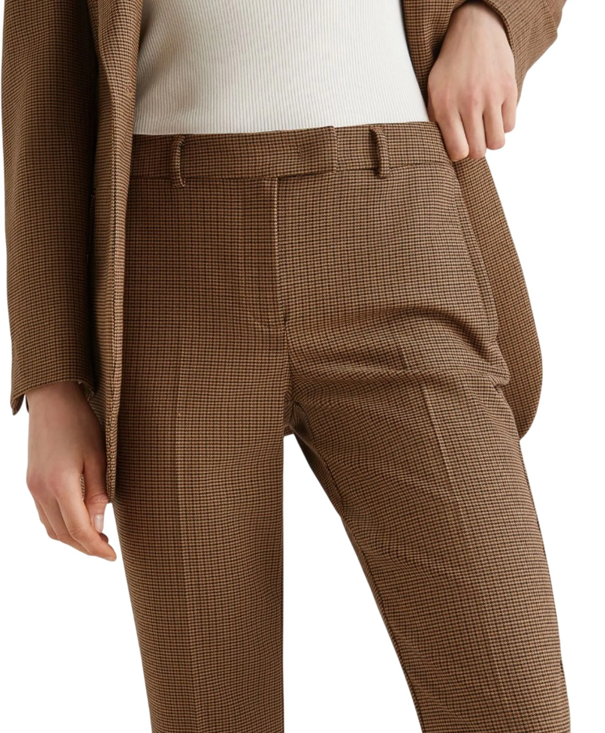 Marella Pantalone Opaco Cammello 2523136101 163612