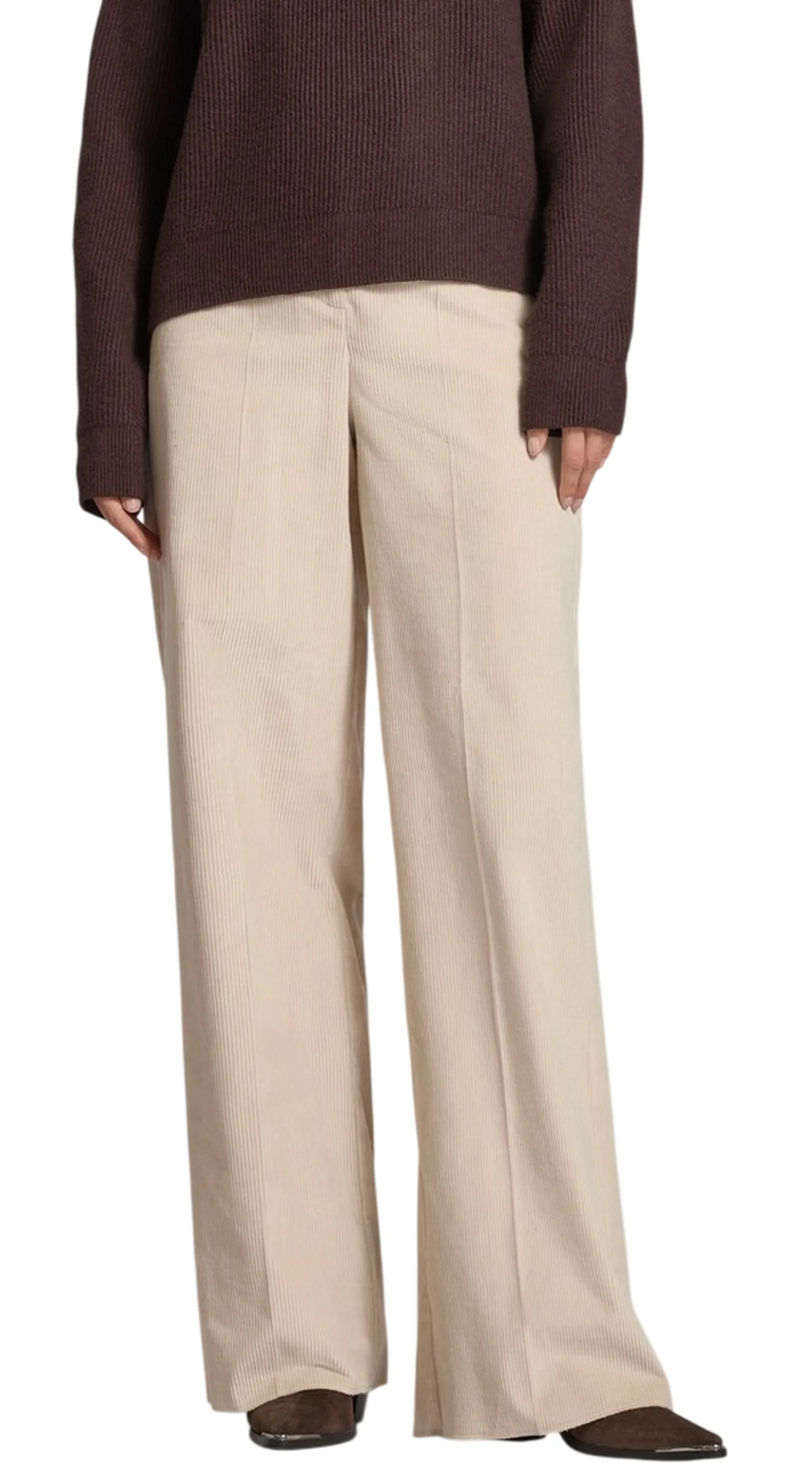 Marella Pantalone Susina Bianco 2523136062 167022