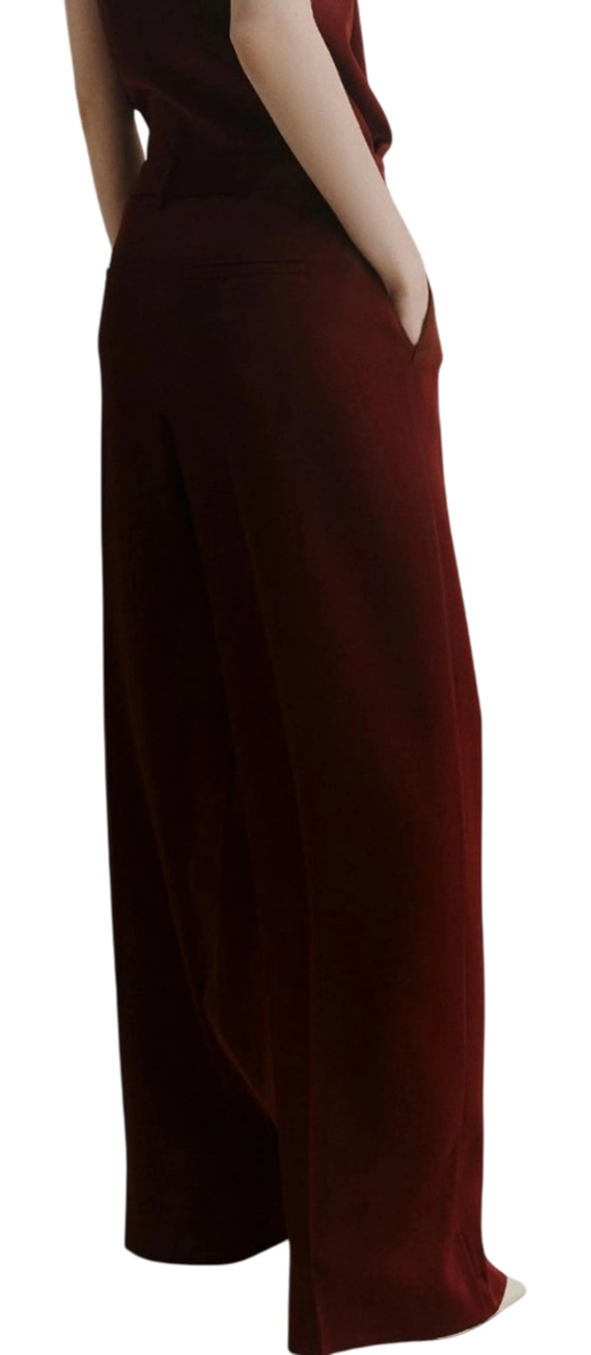 Marella Pantalone Wolf Bordeaux 2523136061 163604