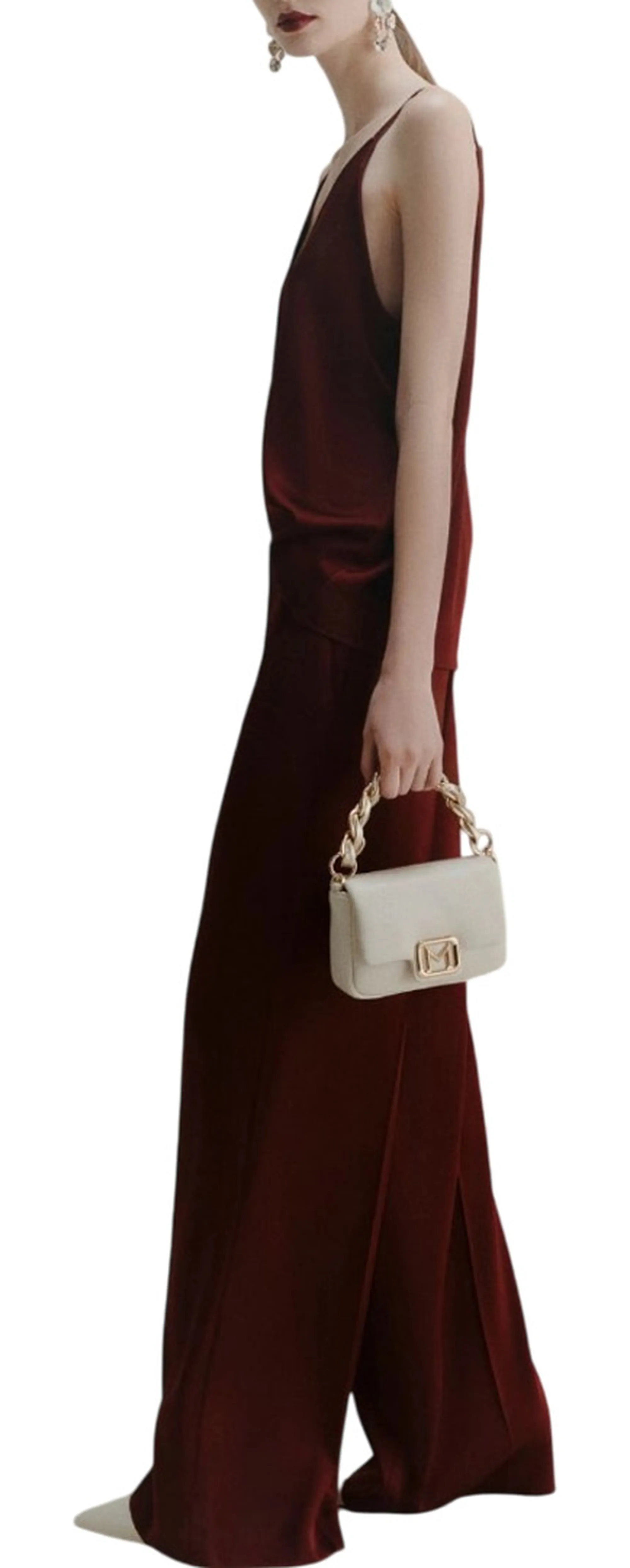 Marella Pantalone Wolf Bordeaux 2523136061 163605