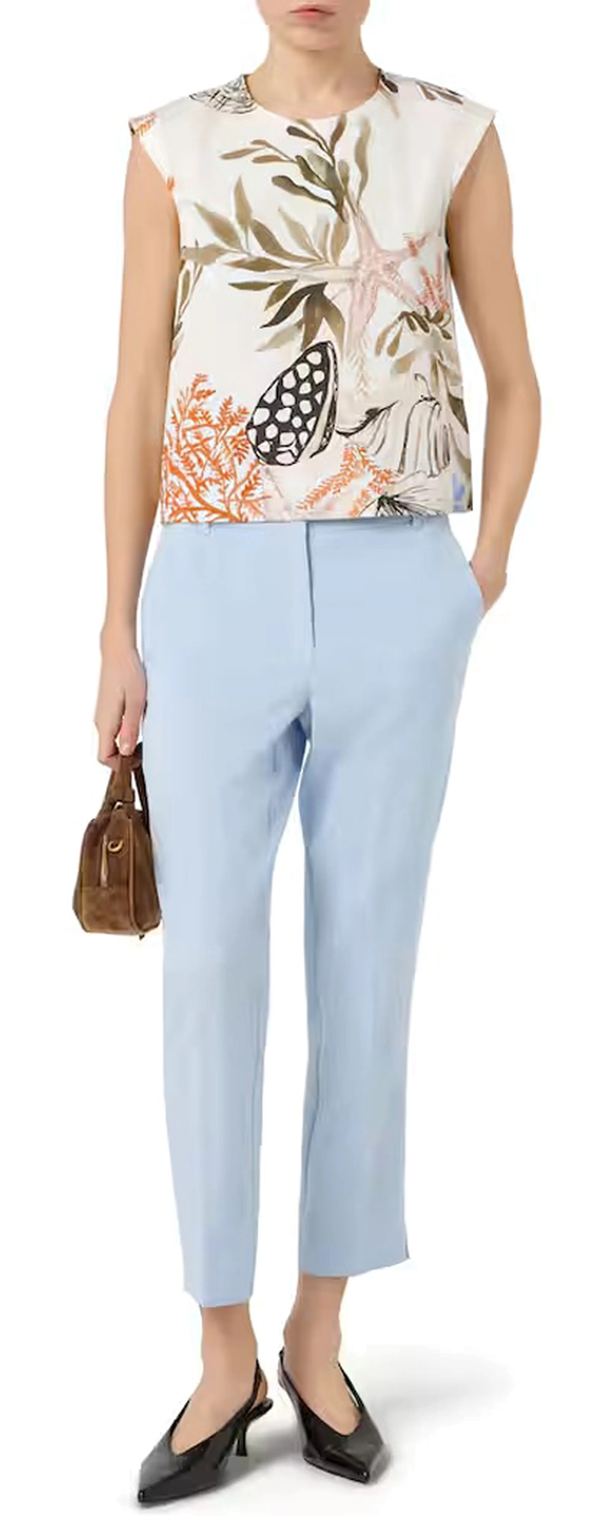 Marella Top Mllaffine Bianco 2613161102 182362