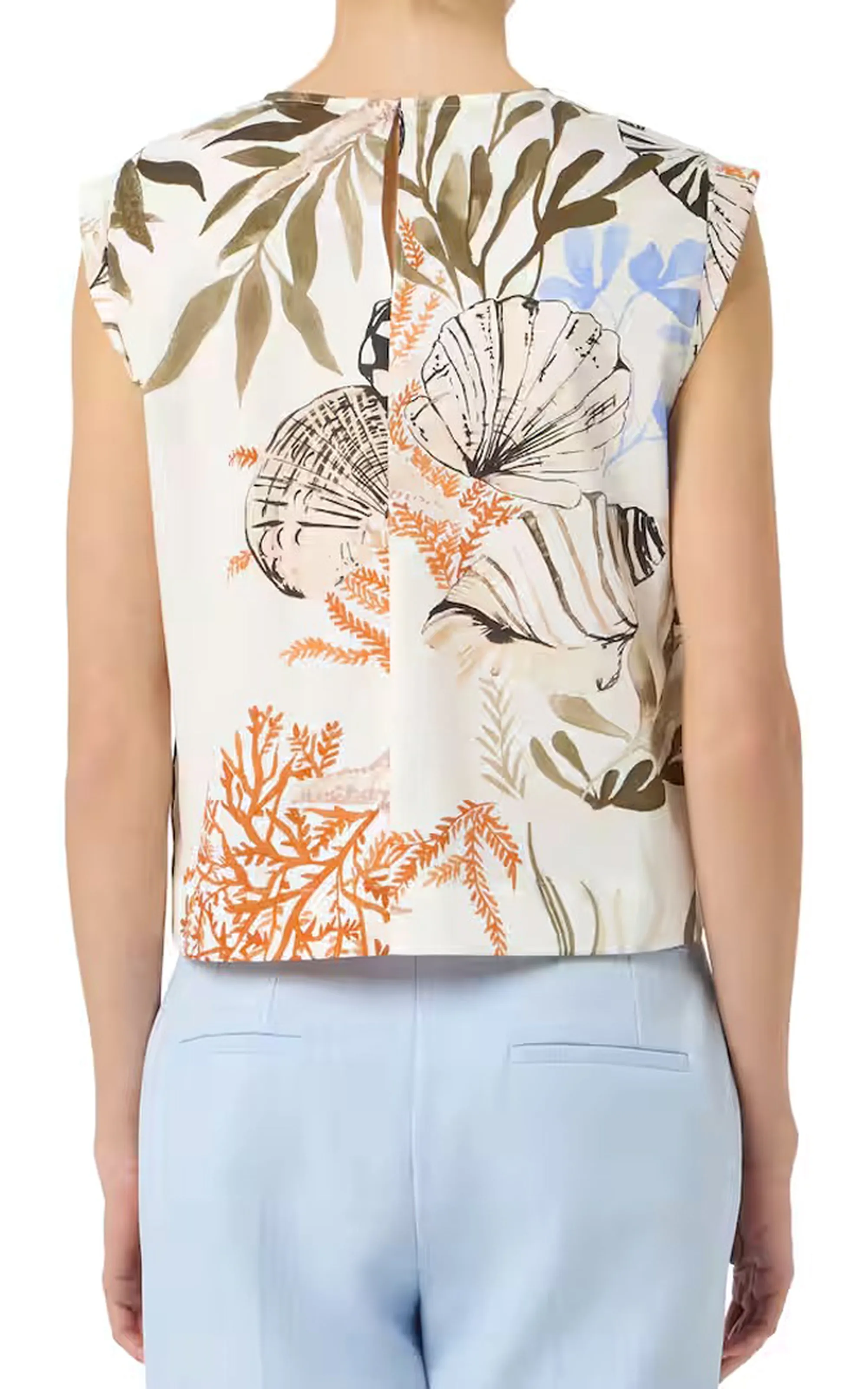 Marella Top Mllaffine Bianco 2613161102 182365