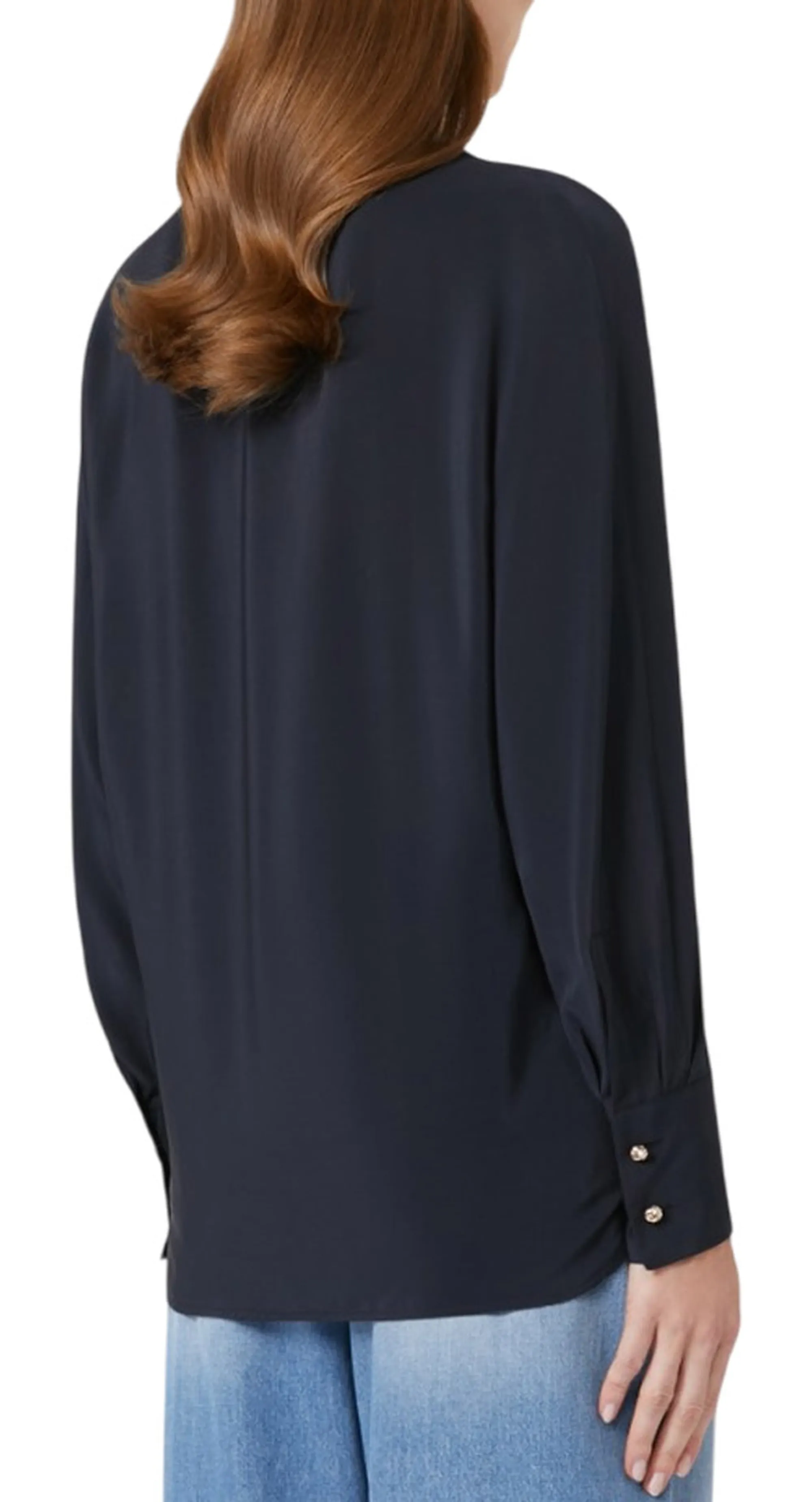 Max Mara Studio B'Caco Blouse ' Blu 2526116051 163838
