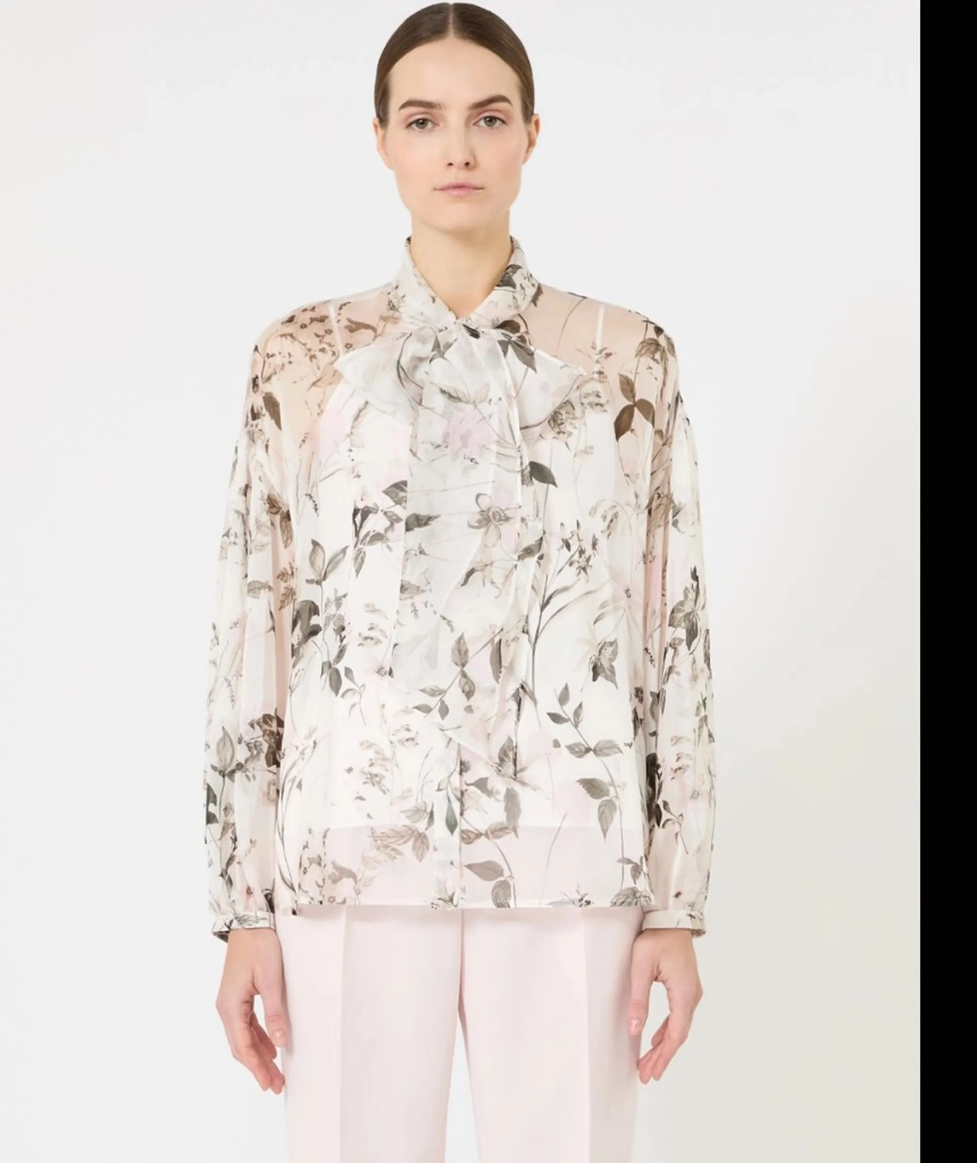 Max Mara Studio B'Blouse Mstetere ' White 2616261015 174101